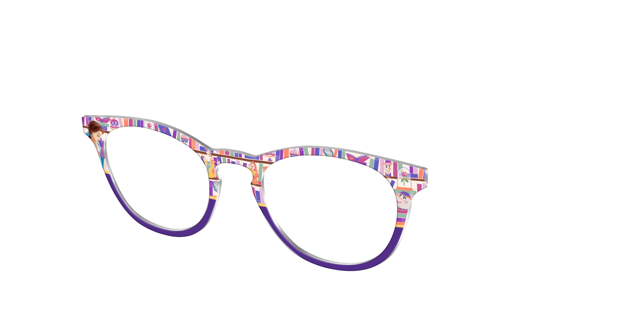 Pair Eyewear Collabs Belle's Library Topper DY23