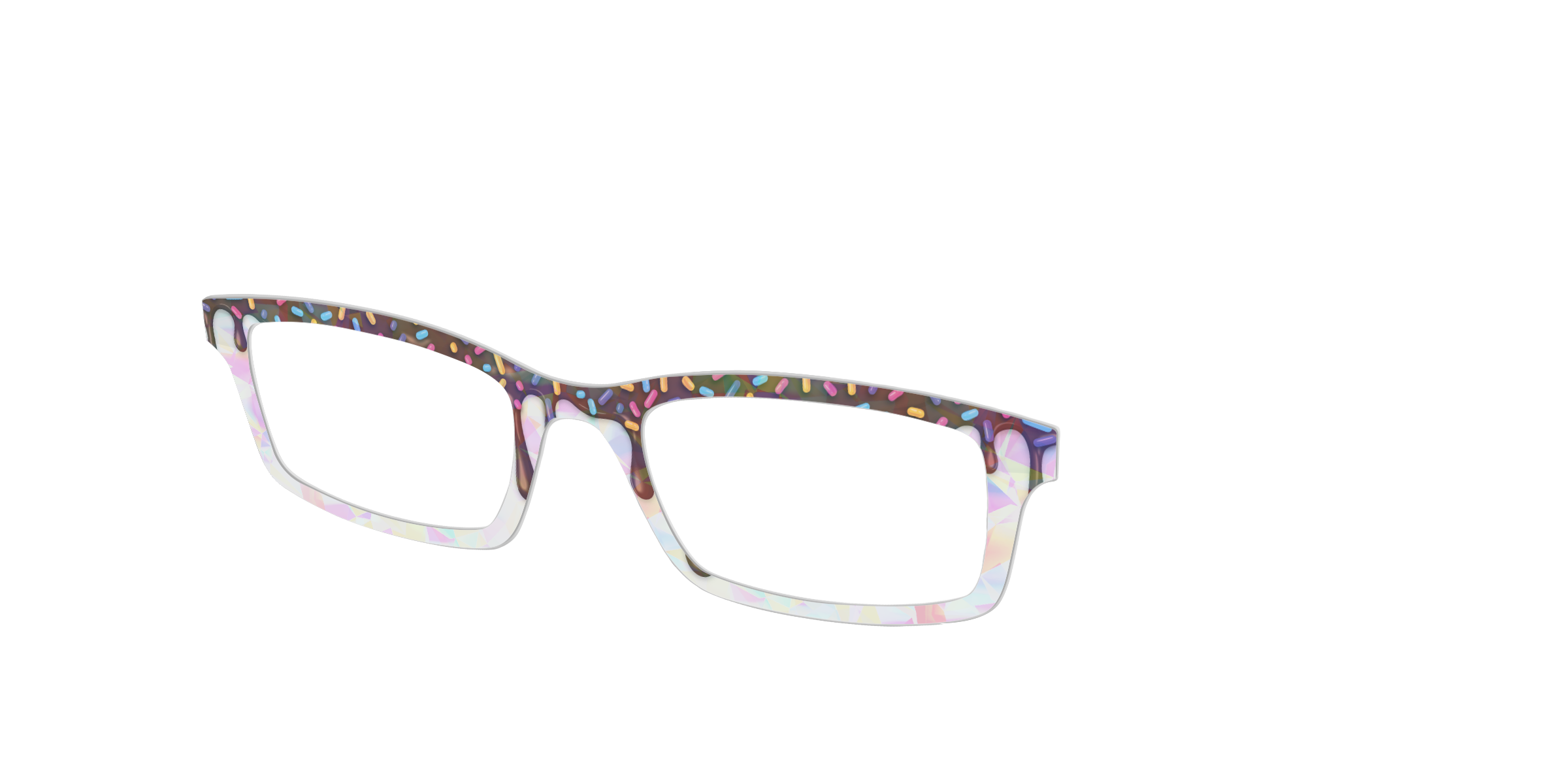Pair Eyewear Holographic Milkshake top magnetico olografico