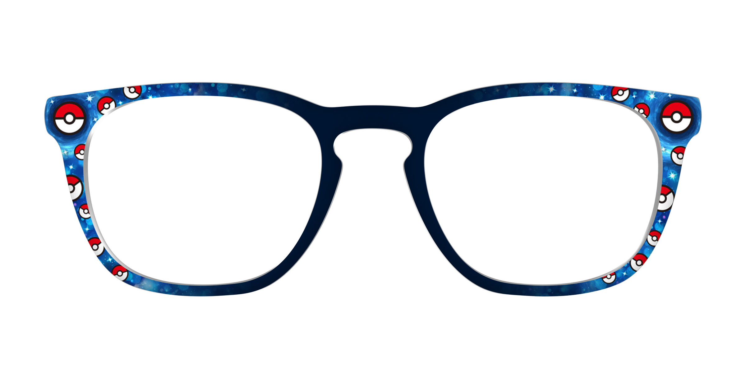 Pair Eyewear Collabs Poke Ball top rosso bianco