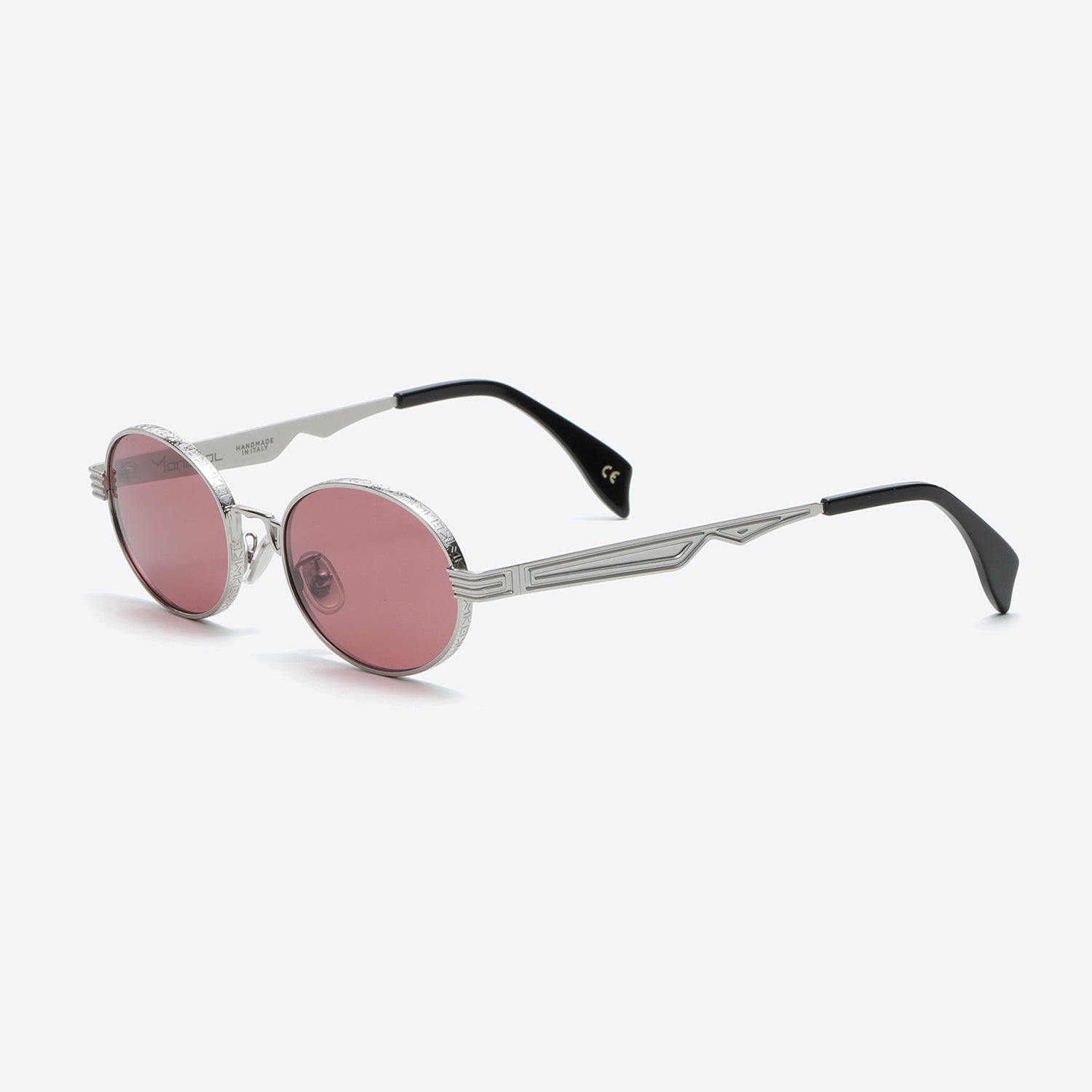 Monokol Evolved Boldness MK328 C2 occhiali sole rotondi metallo