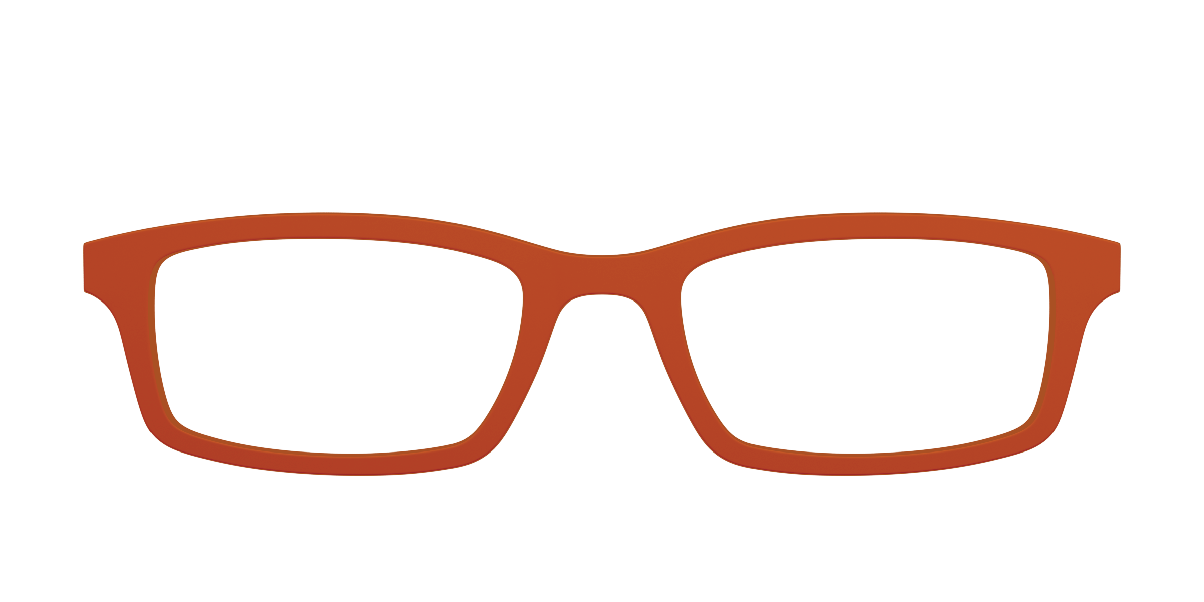 Pair Eyewear Solid Tops The Burnt Orange top arancione