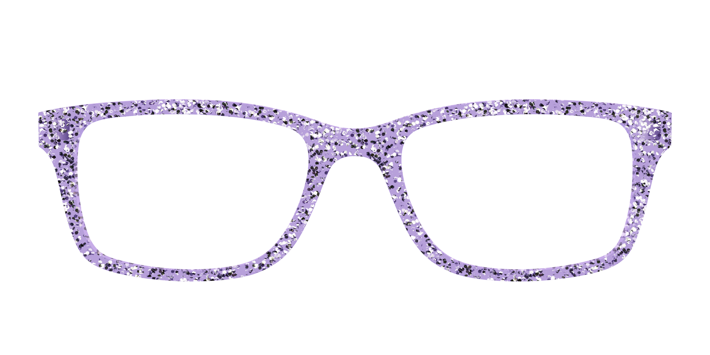 Pair Eyewear Solid Tops The Lavender Sparkle top magnetico lilla glitter