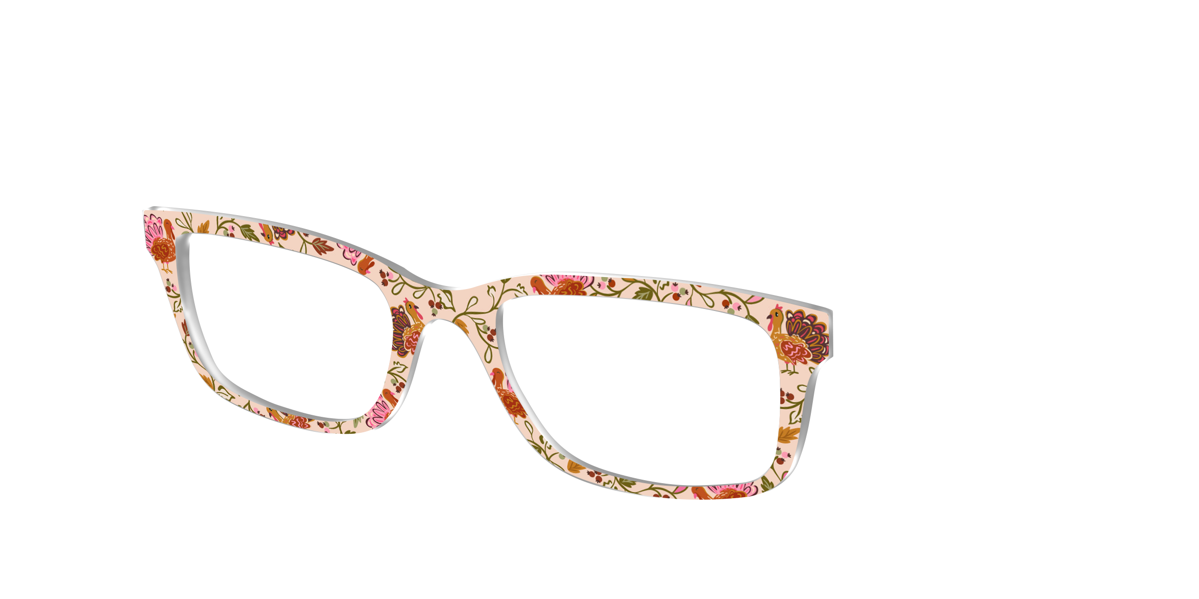 Pair Eyewear Design Tops Thankful Turkeys top occhiali tacchini AT12