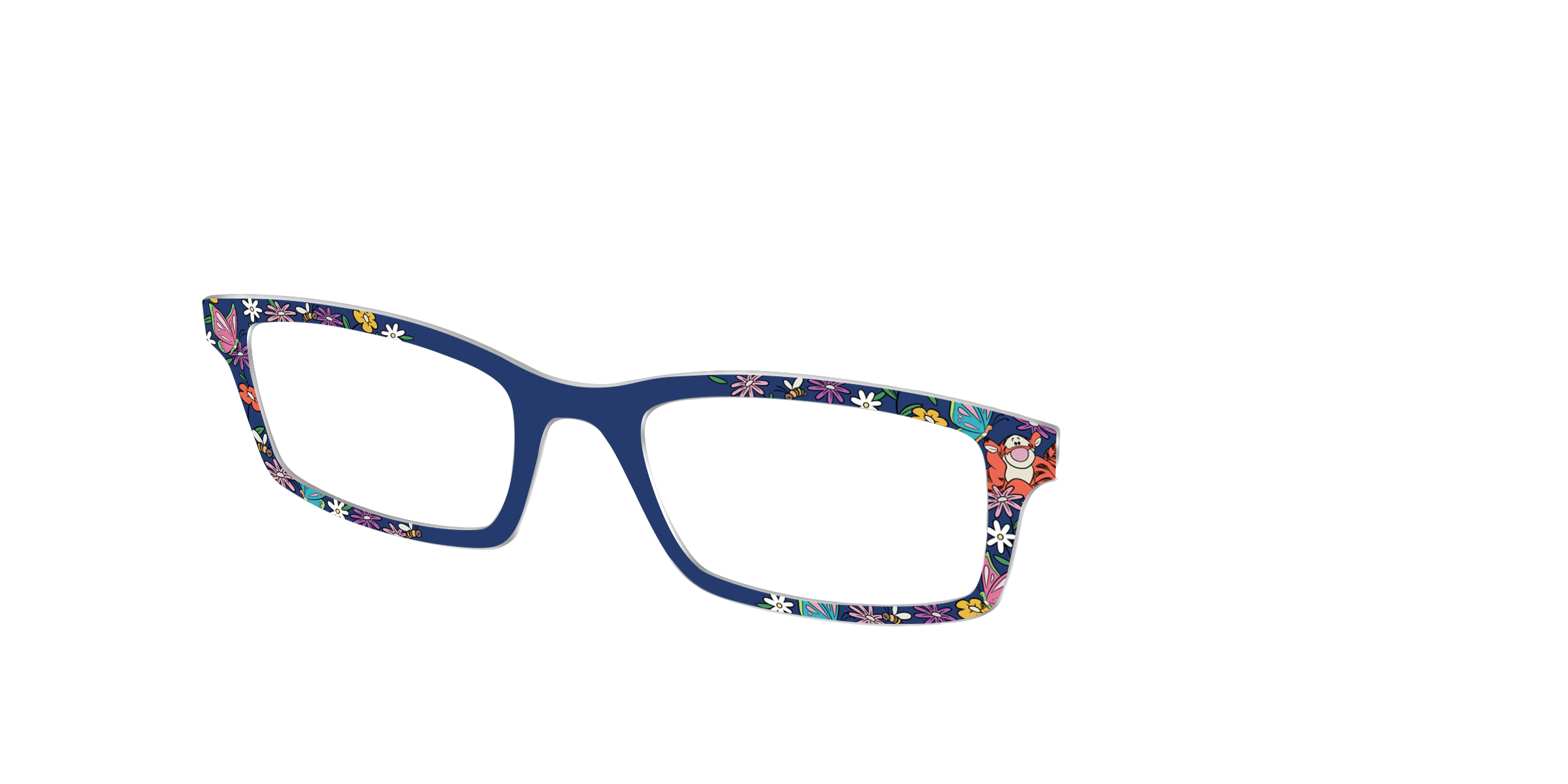 Pair Eyewear Collabs Tigger Butterfly Garden top Cedro
