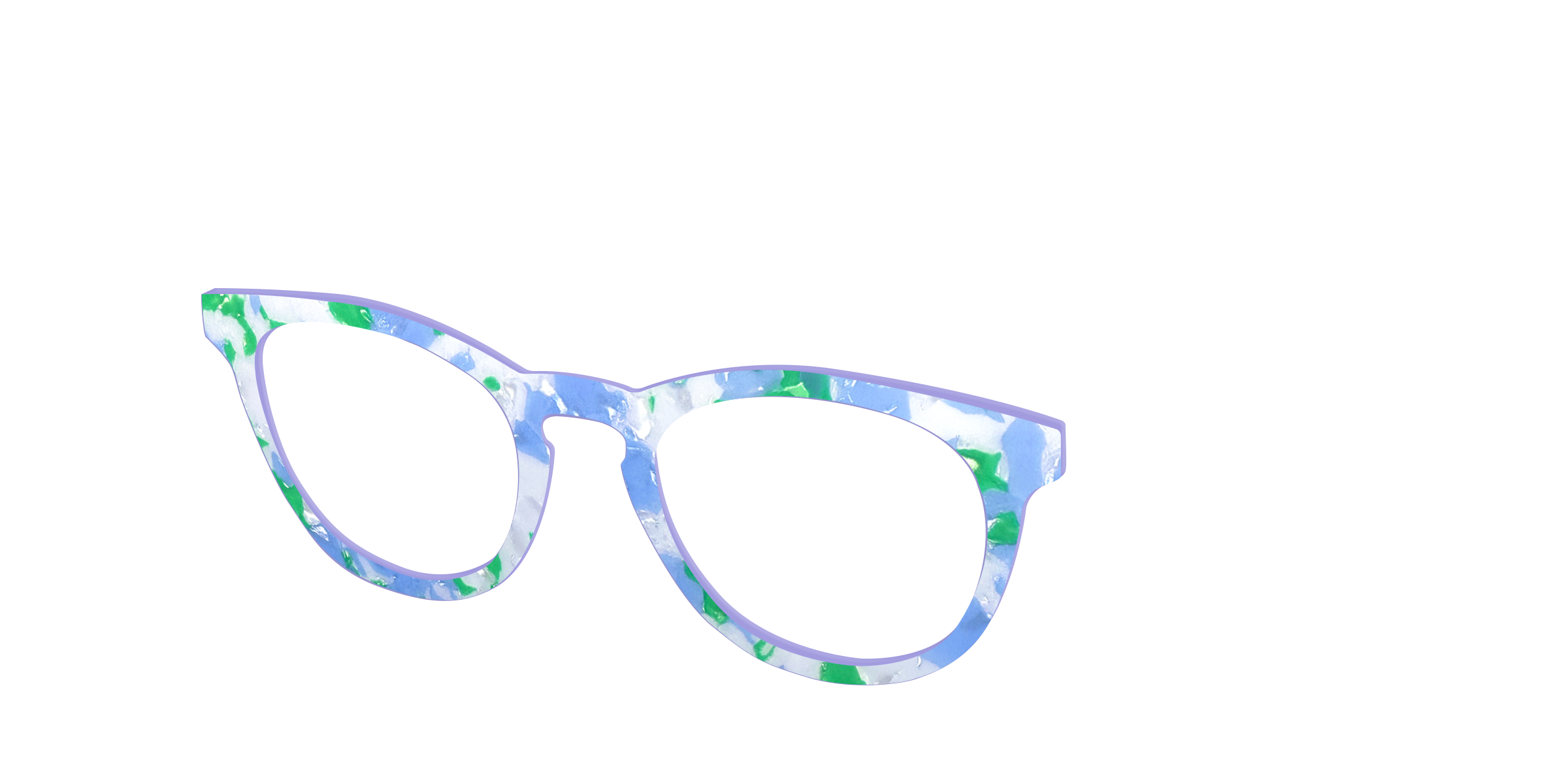 Pair Eyewear Design Tops The Lakeside Pearl Marble top occhiali marmo