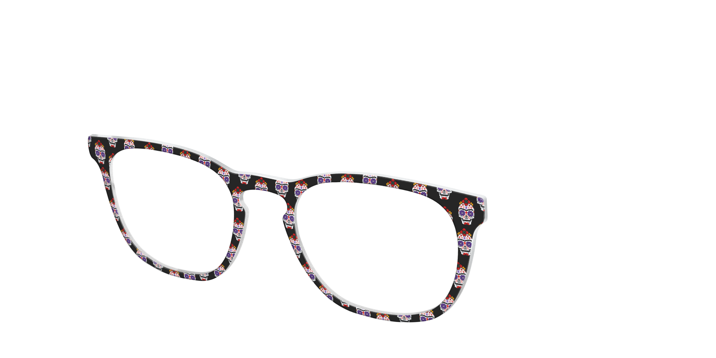 Pair Eyewear Collabs Frida Sugar Skulls topper occhiali FK11