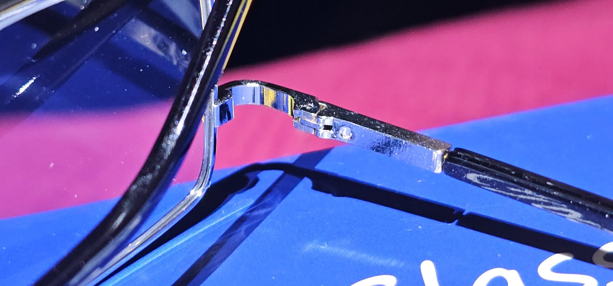 Hubeye Metal Square Frame Occhiali da Lettura 1.5 Anti Luce Blu