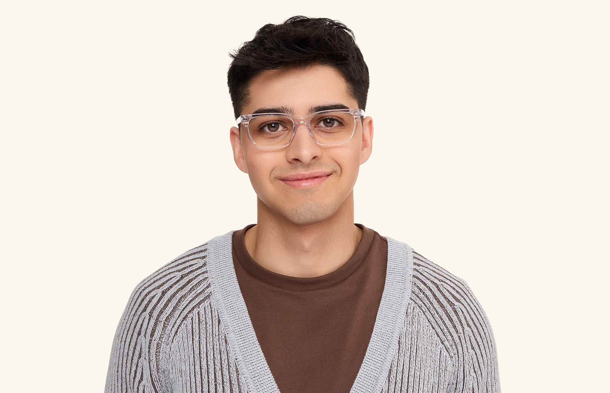 Pair Eyewear Base Frames The Larkin montatura base Crystal Clear