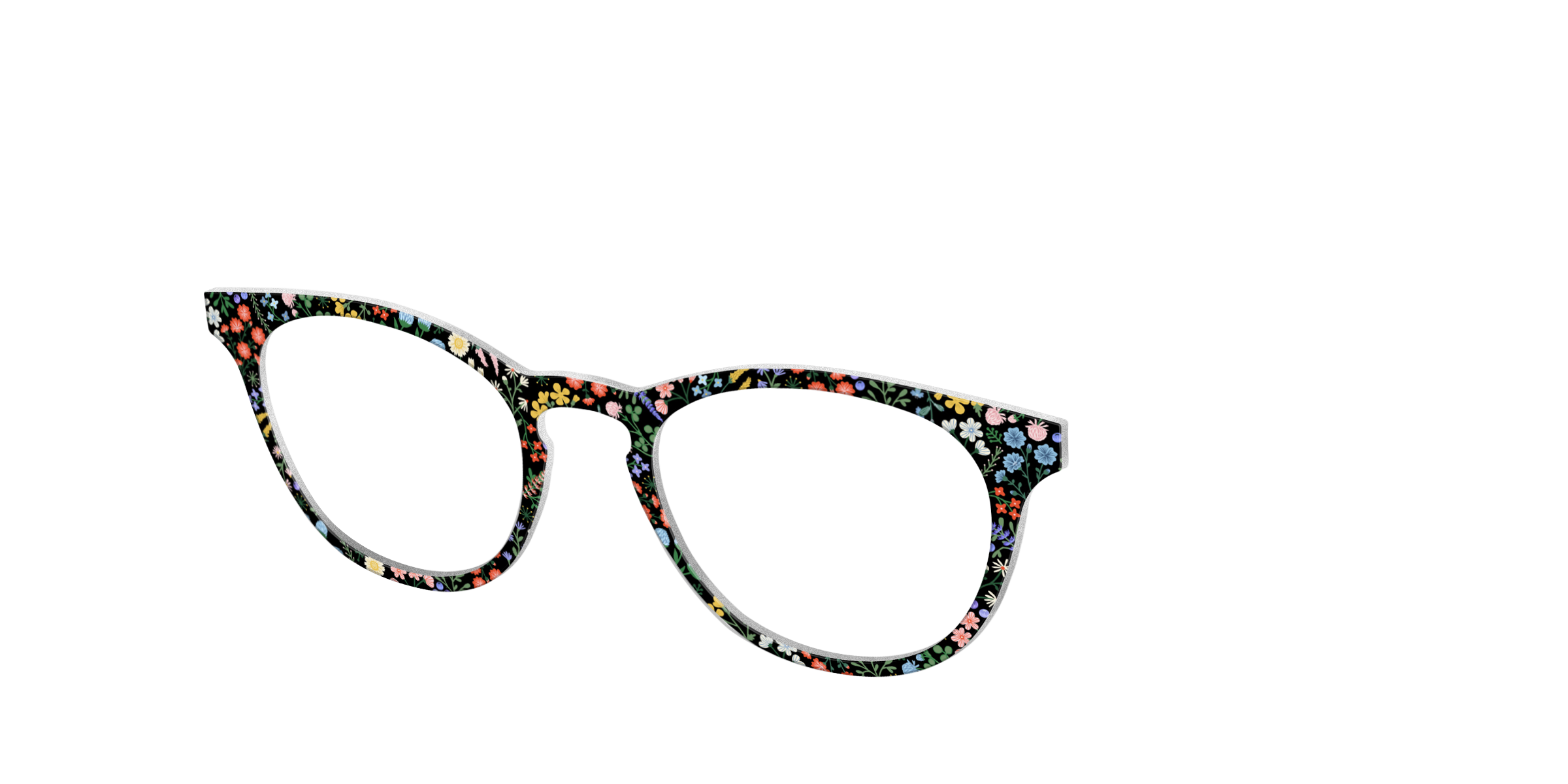 Pair Eyewear Design Tops The Ditsy Blooms cover occhiali fiori