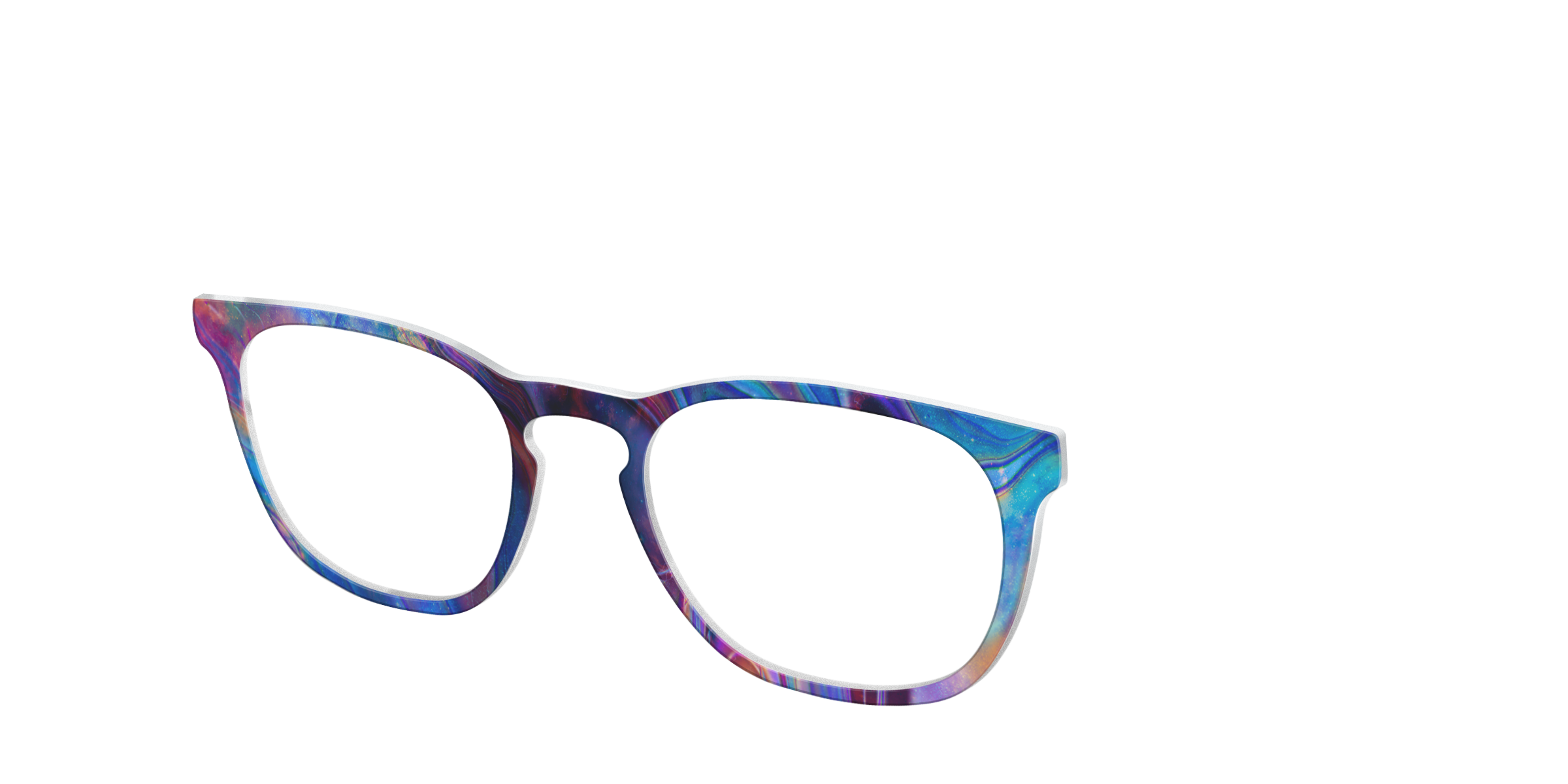 Pair Eyewear Solid Aurora Sky top occhiali A05 blu