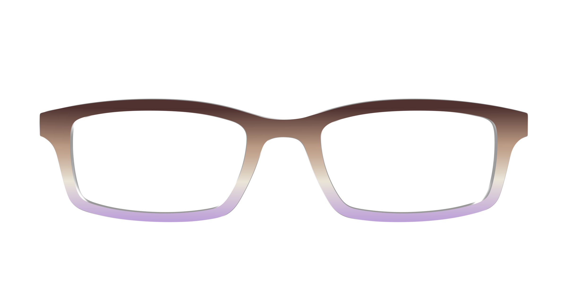 Pair Eyewear Design Tops HM04 top occhiali degradé mocha lilla