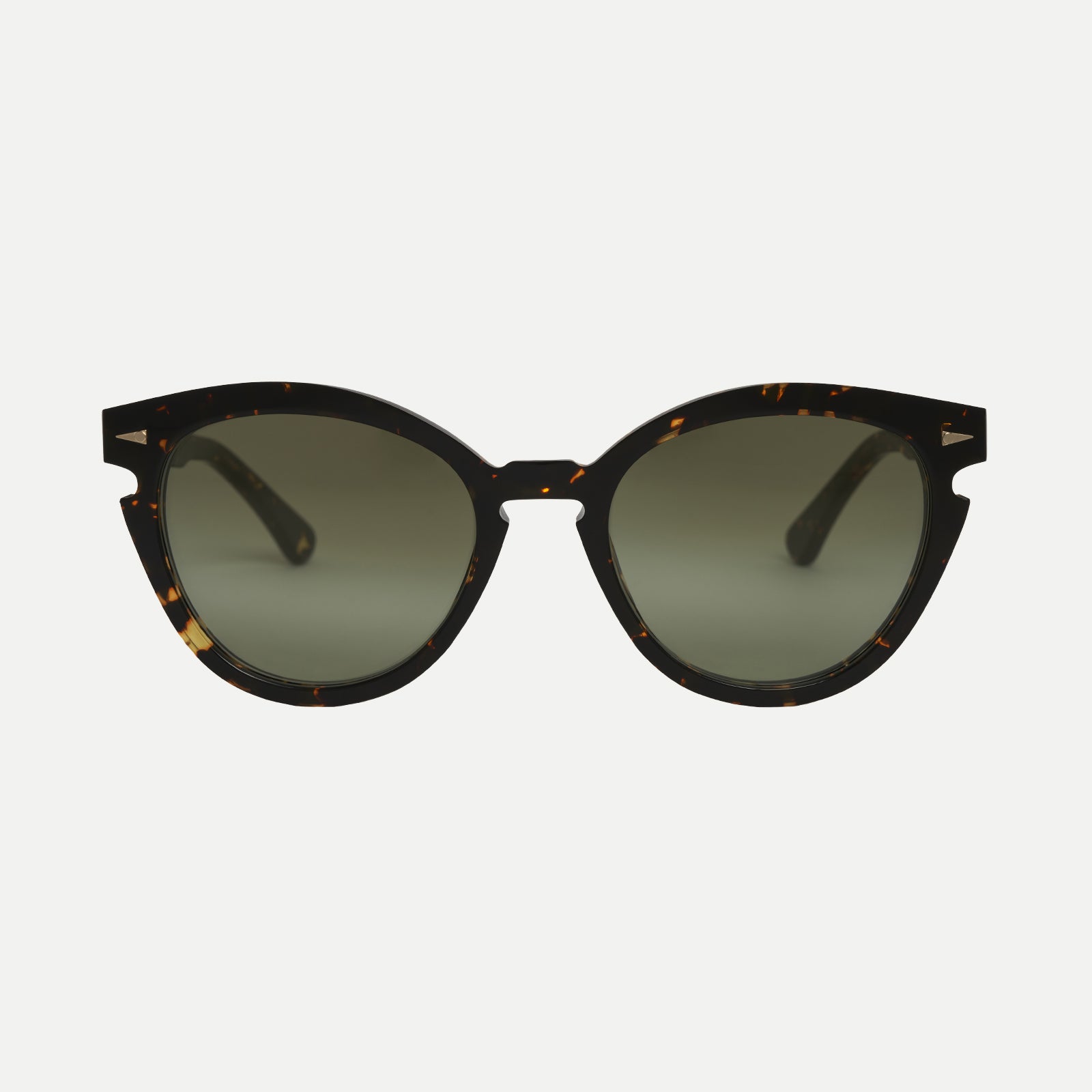 AHLEM Menilmontant occhiali da sole Black cat-eye acetato