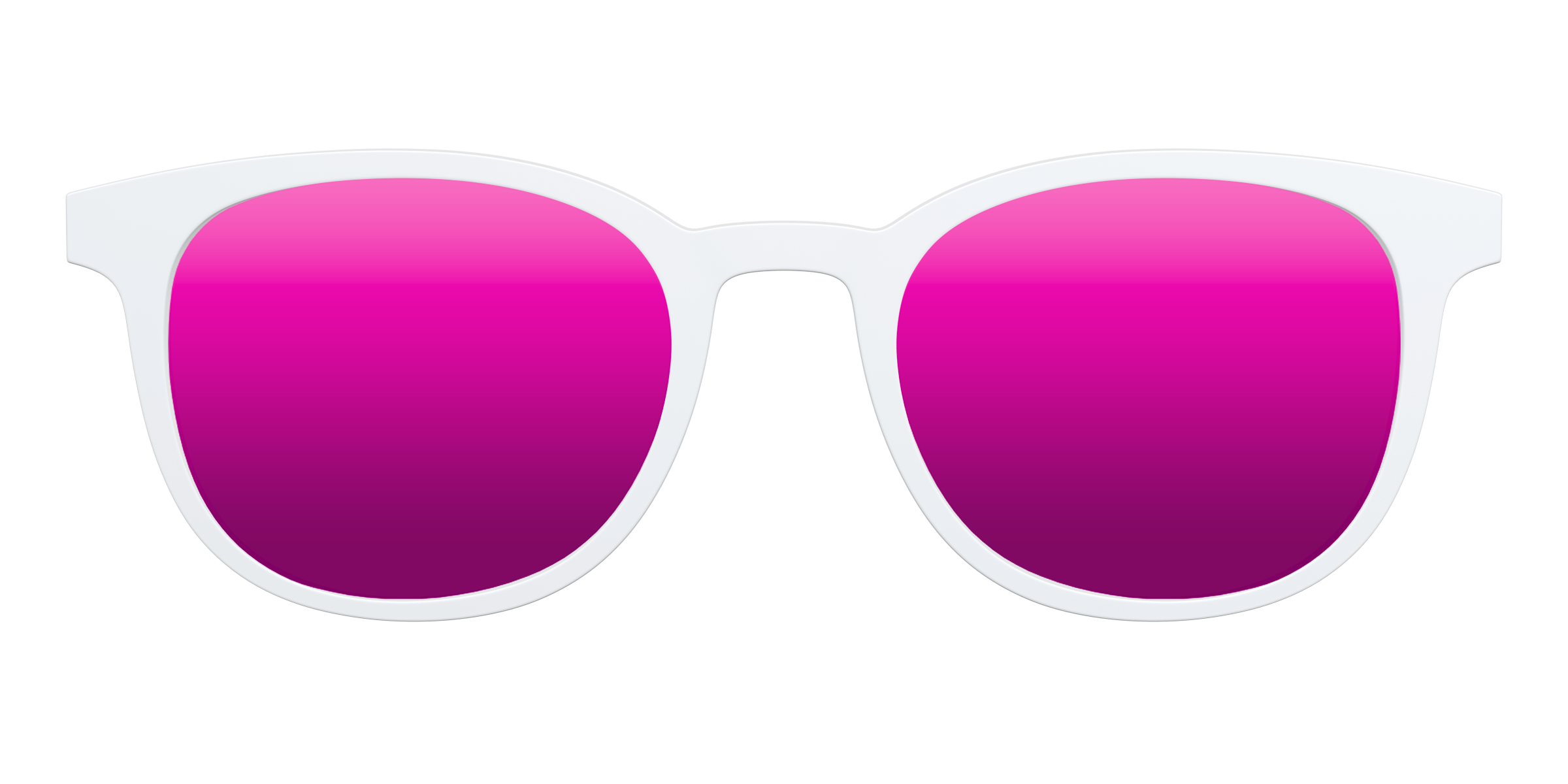 Pair Eyewear Sun Tops White top sole polarizzato bianco