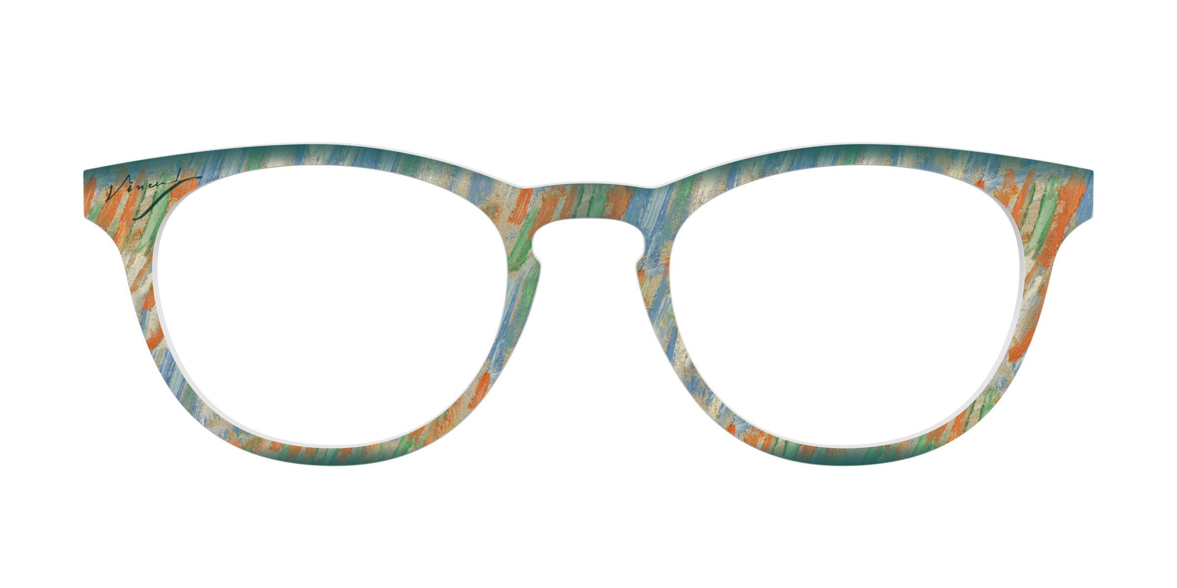 Pair Eyewear Collabs Brush Strokes top magnetico VG26
