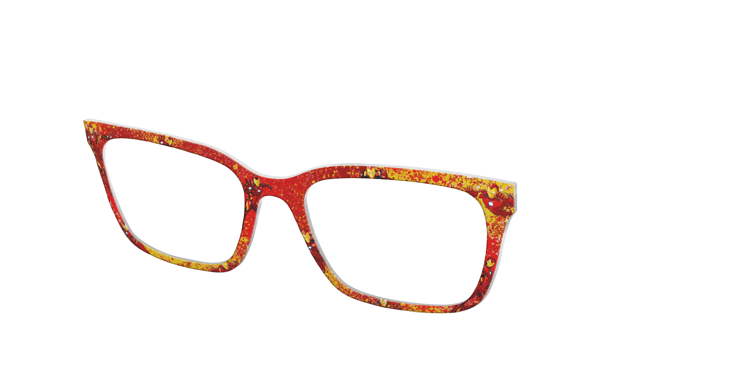 Pair Eyewear Collabs The Iron Man Splatter top IM2 Marvel