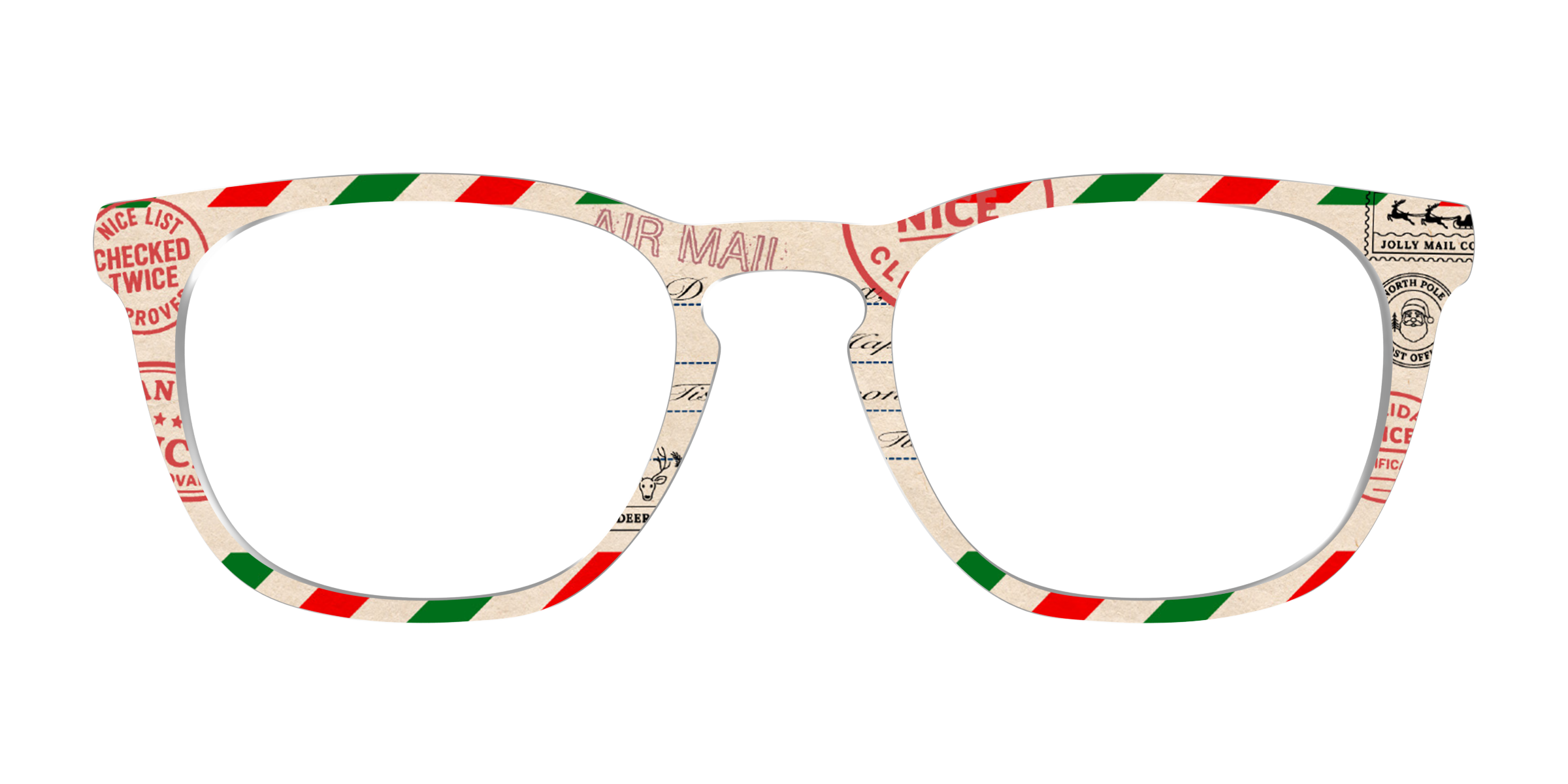 Pair Eyewear Design Tops Letter to Santa top magnetico Natale