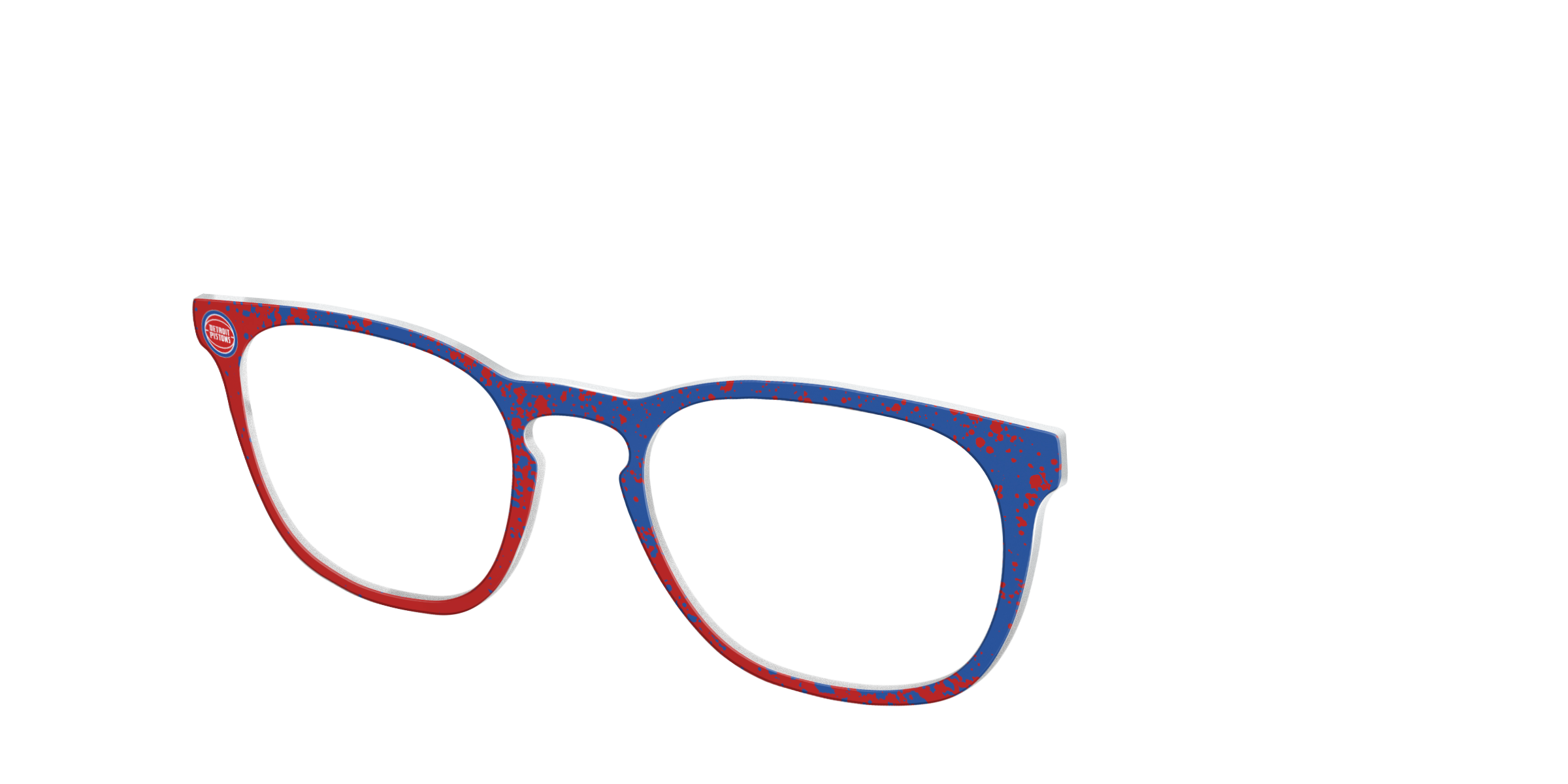 Pair Eyewear Pistons Splatter top magnetico basket NBA
