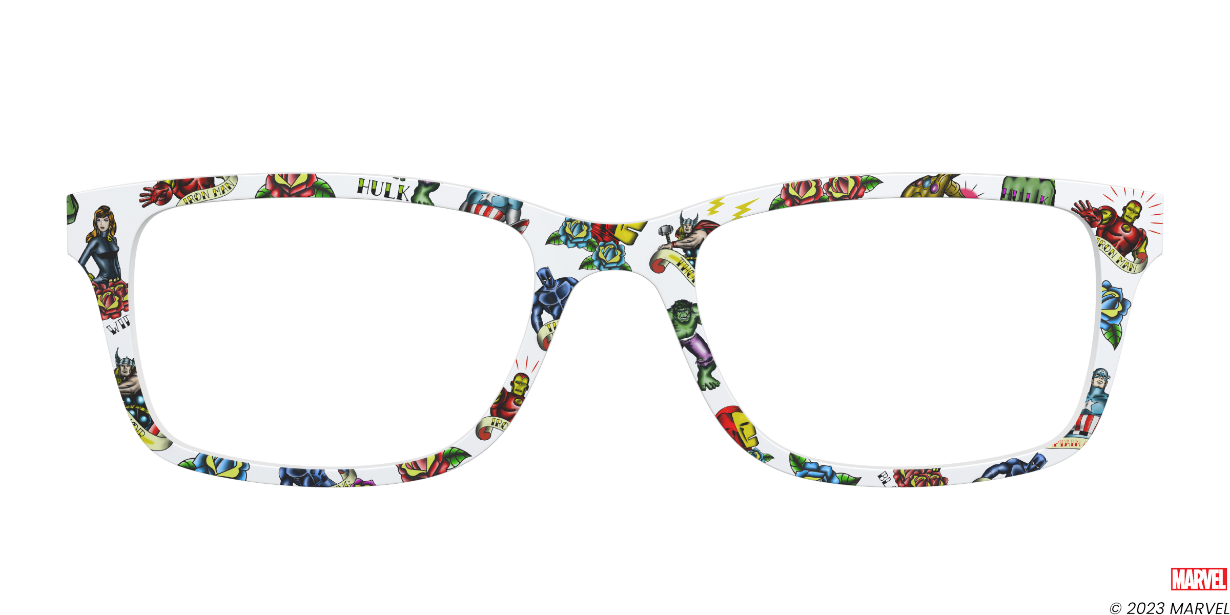 Pair Eyewear Collabs Marvel Comics Ink top magnetico MR9