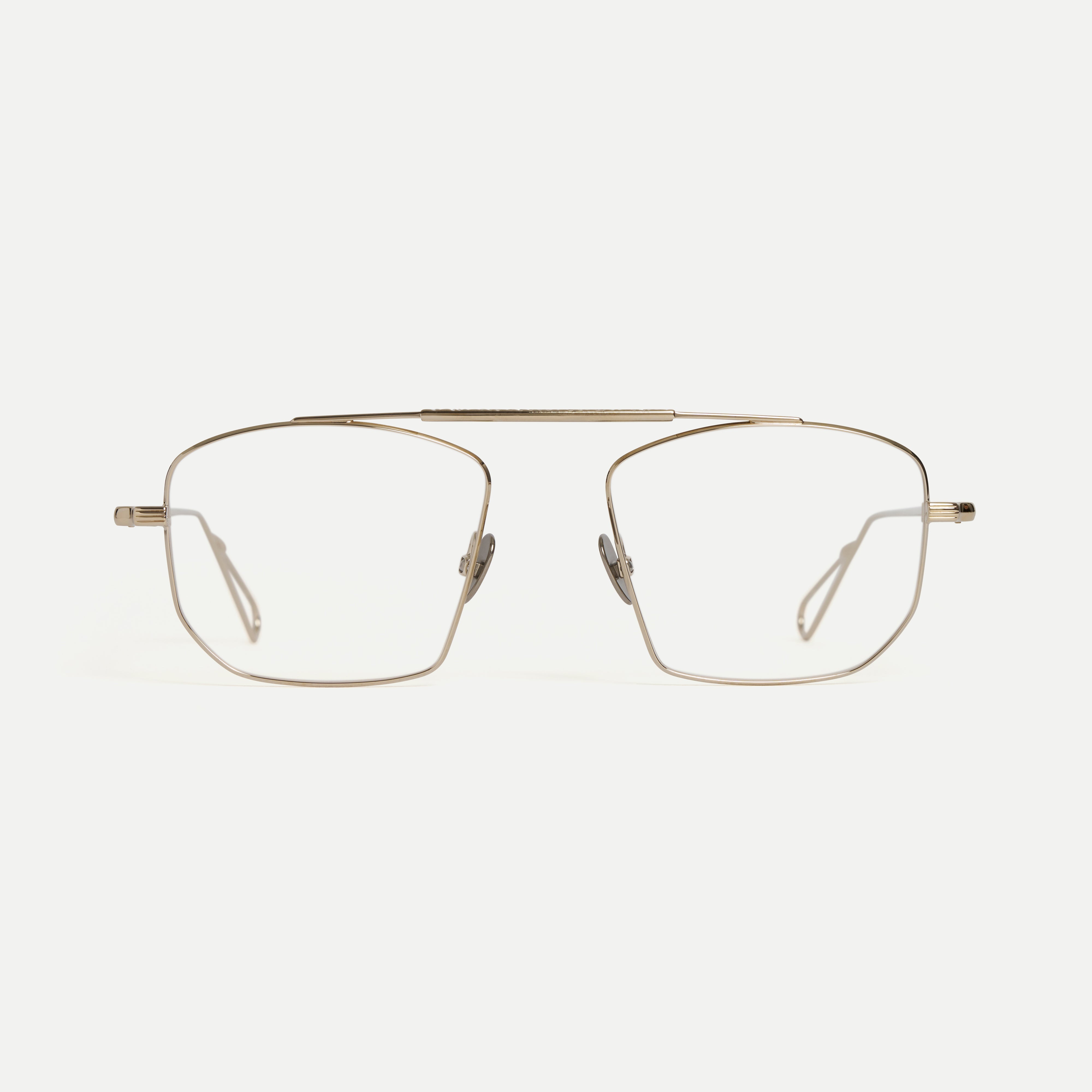 AHLEM Optical New York occhiali da vista Champagne aviatore