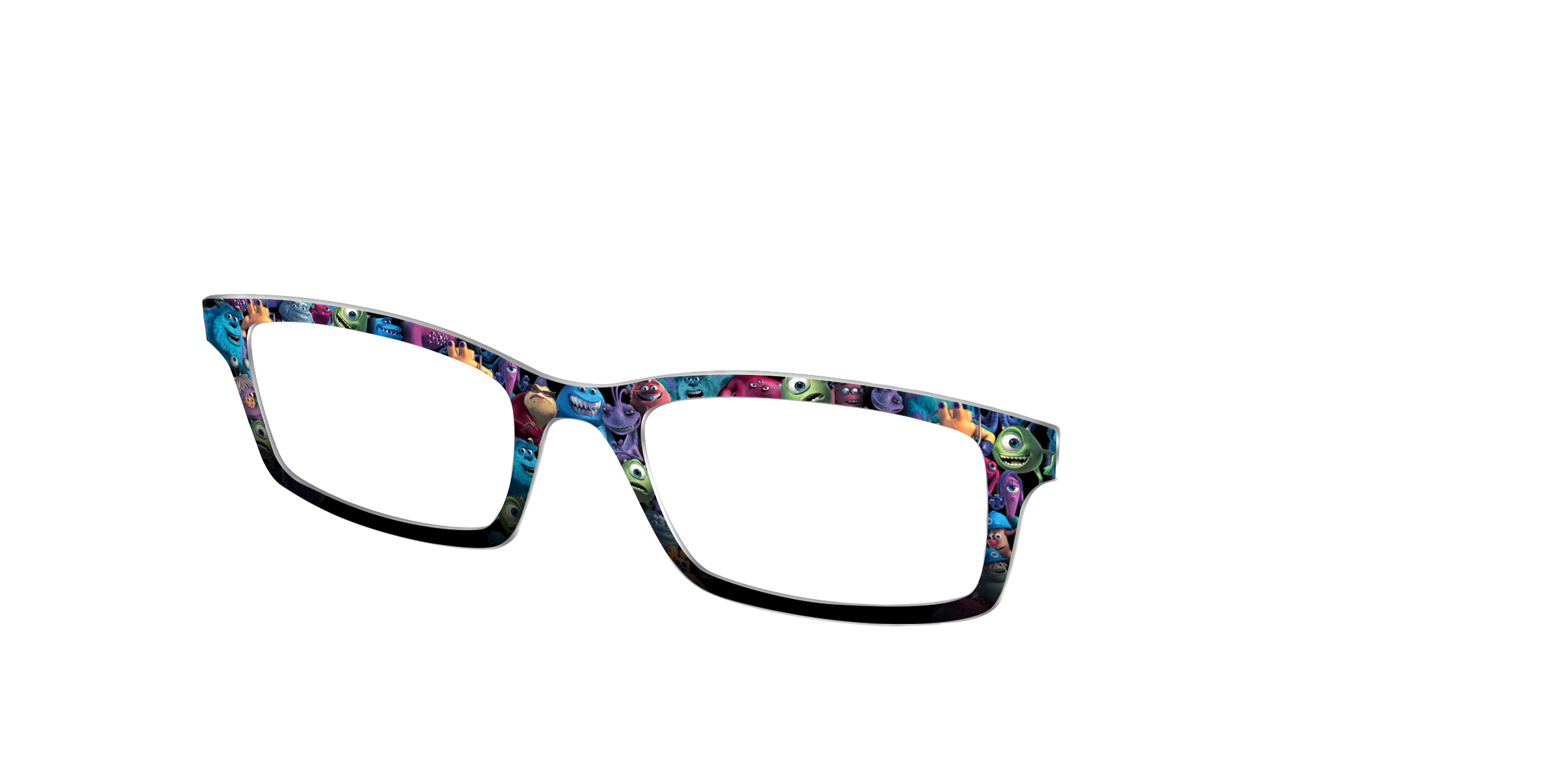 Pair Eyewear Collabs Monsters Inc top per occhiali blu