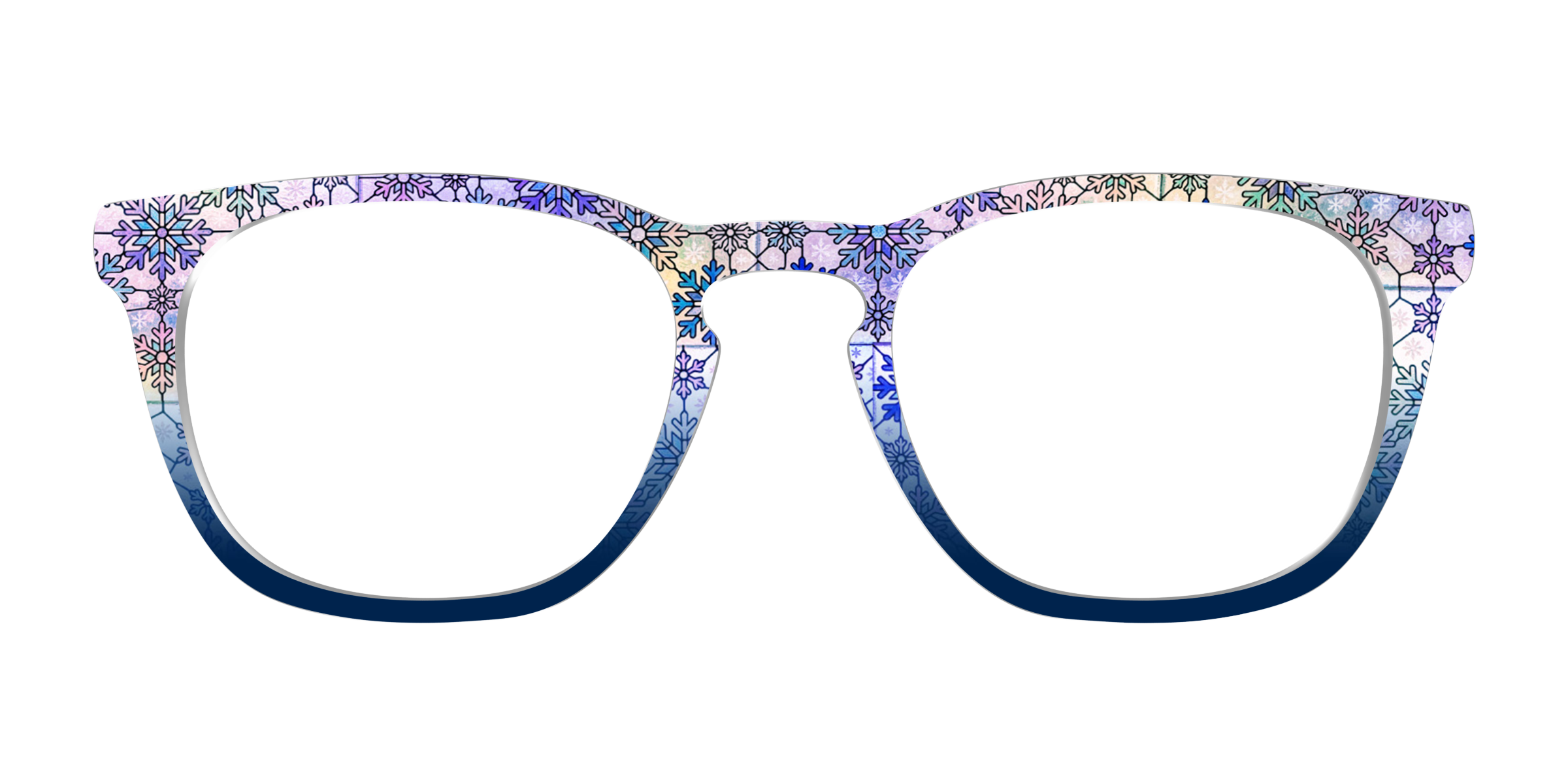 Pair Eyewear Design Tops Snowfall Stained Glass top Cedro