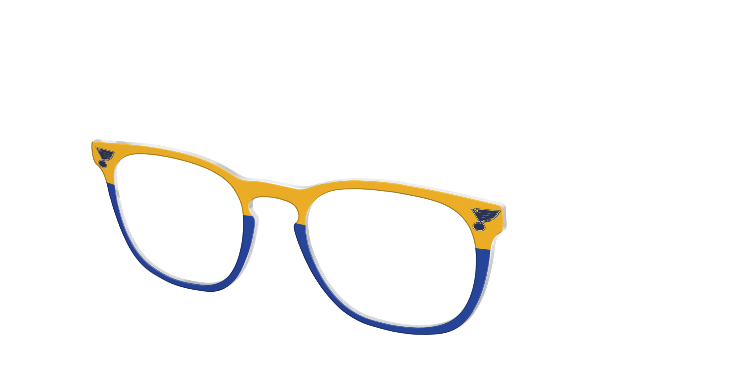 Pair Eyewear School Spirit The Blues Split top occhiali blu