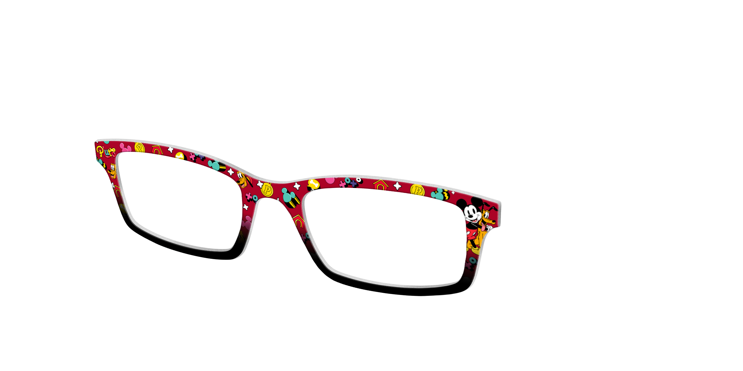 Pair Eyewear Collabs Fur-Ever Friends Split topper Cedro