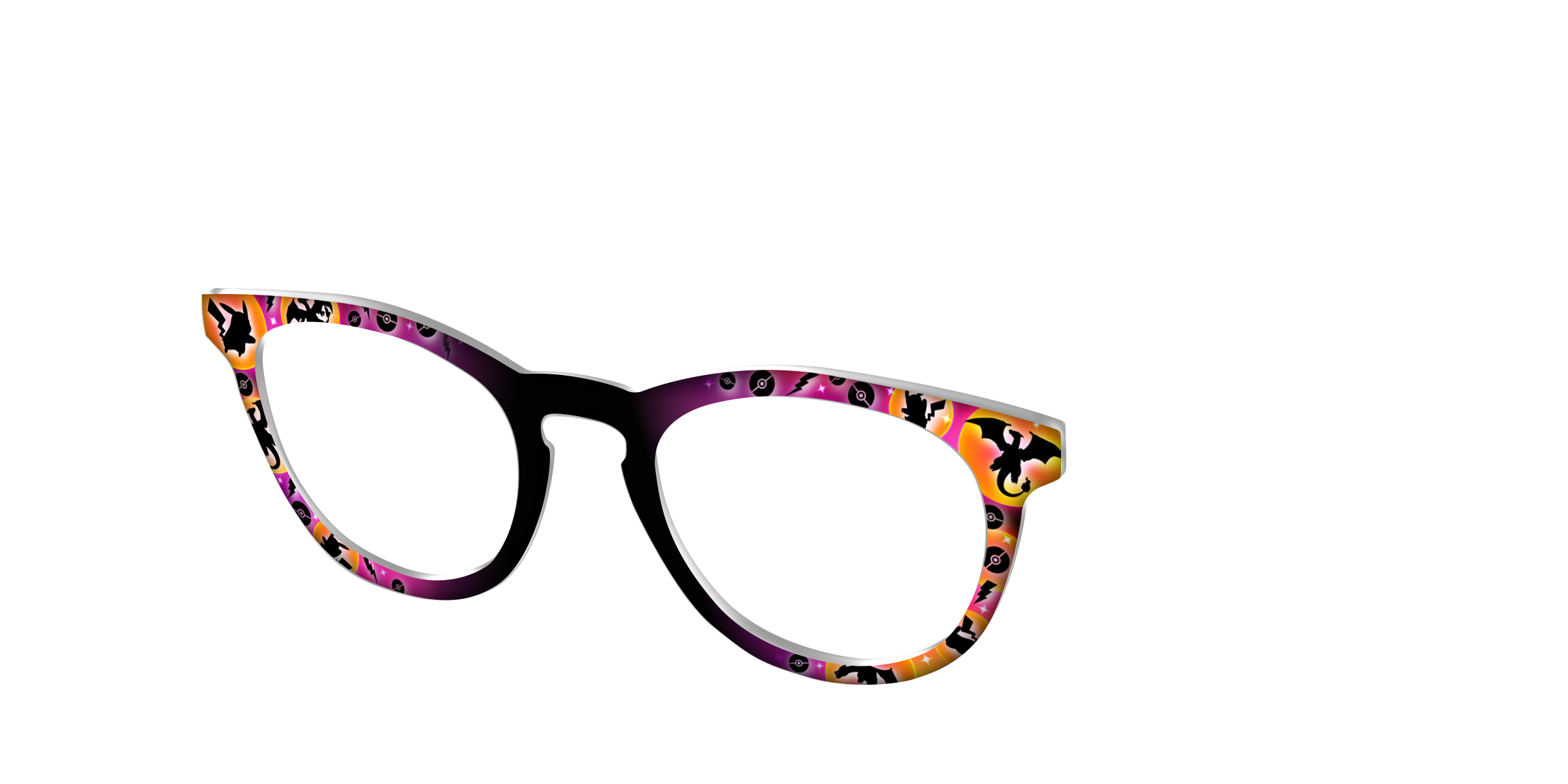 Pair Eyewear Collabs Pokemon After Dark top per occhiali PK05