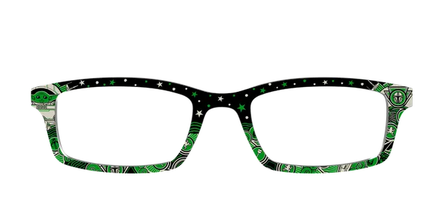 Pair Eyewear Collabs Grogu Deco Galaxy topper occhiali SW38