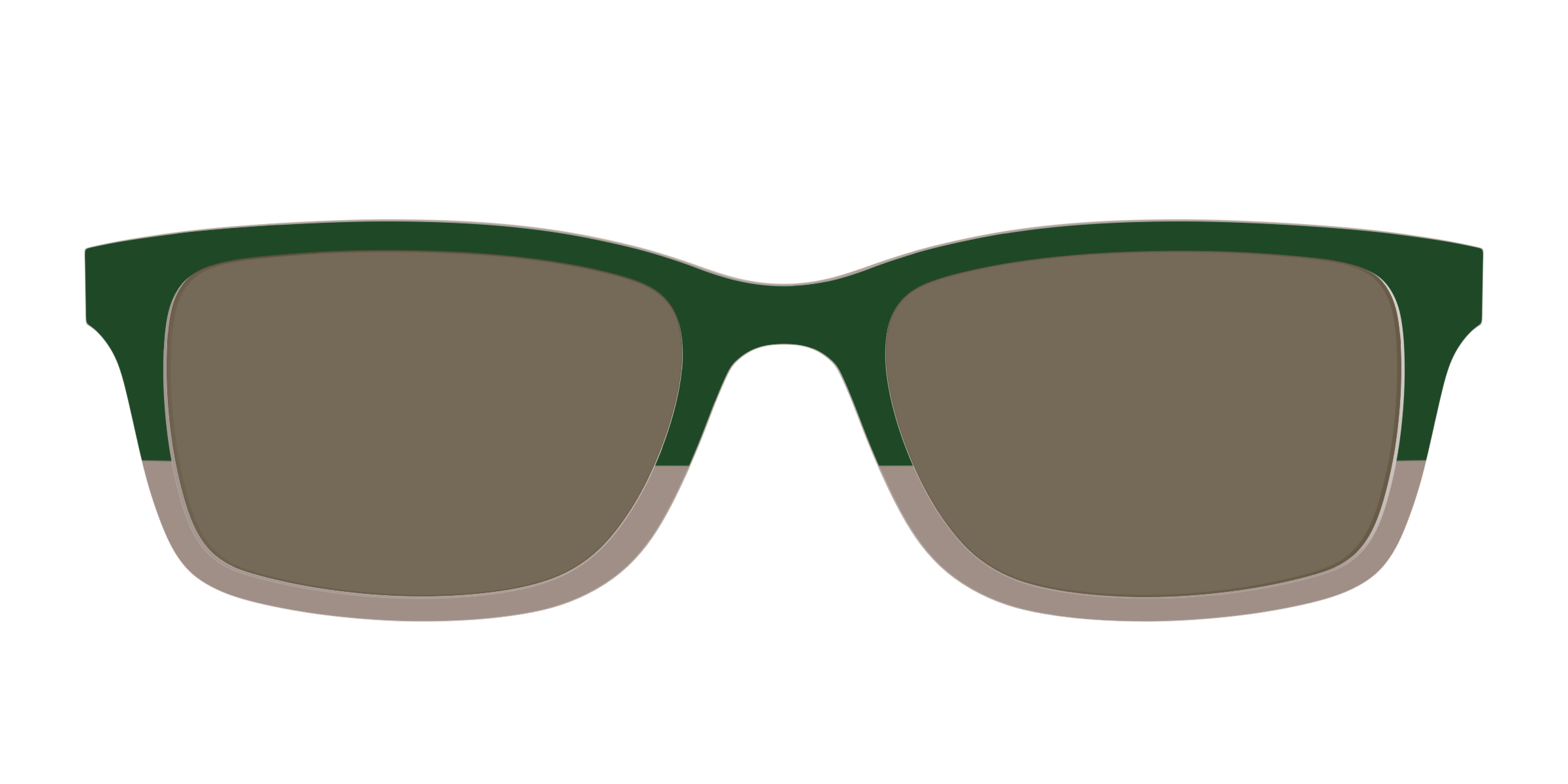 Pair Eyewear Sun Tops Cedar Sap Crystal top sole Cedro