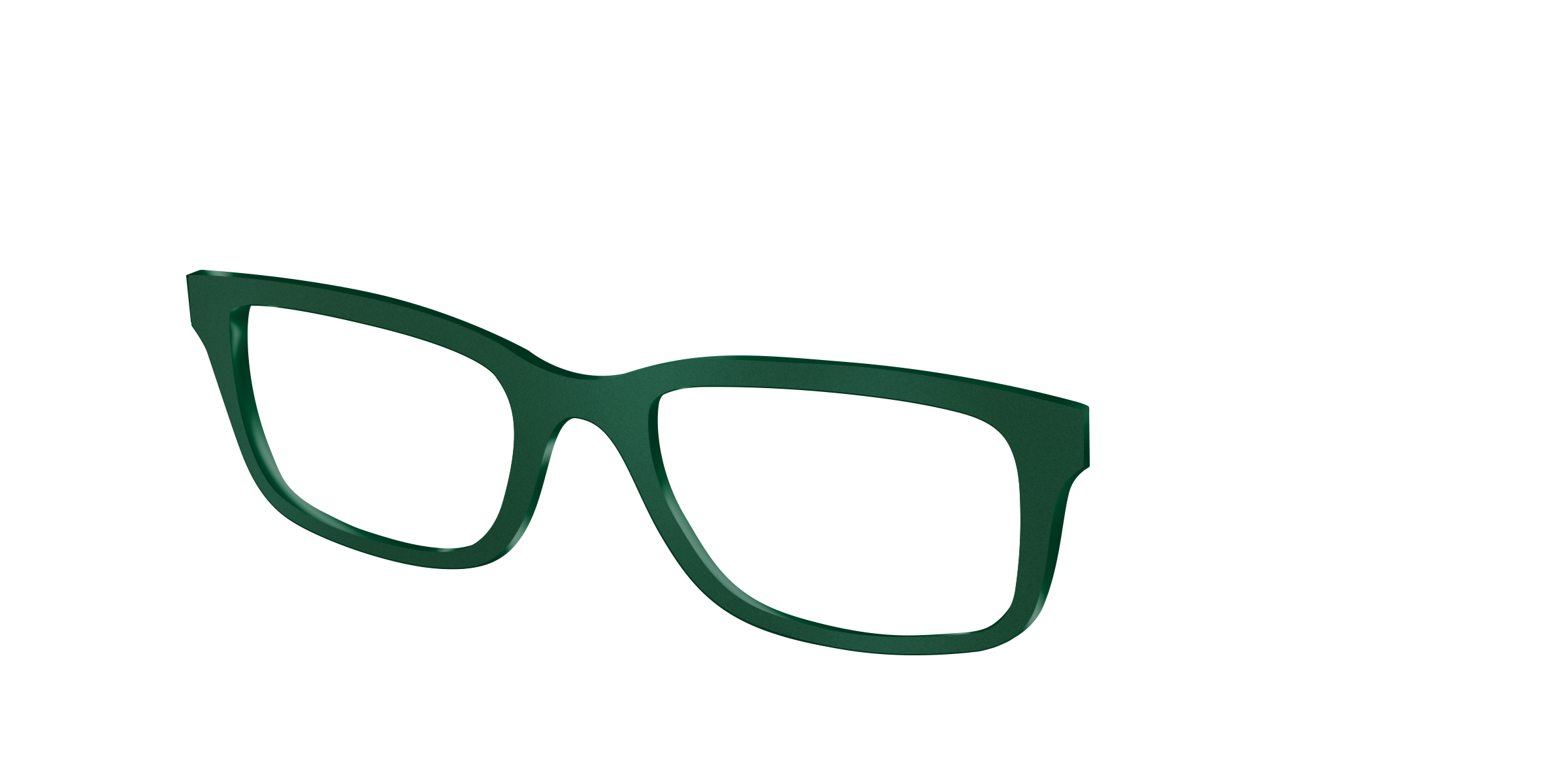Pair Eyewear Design Tops The Matte Spruce top verde opaco