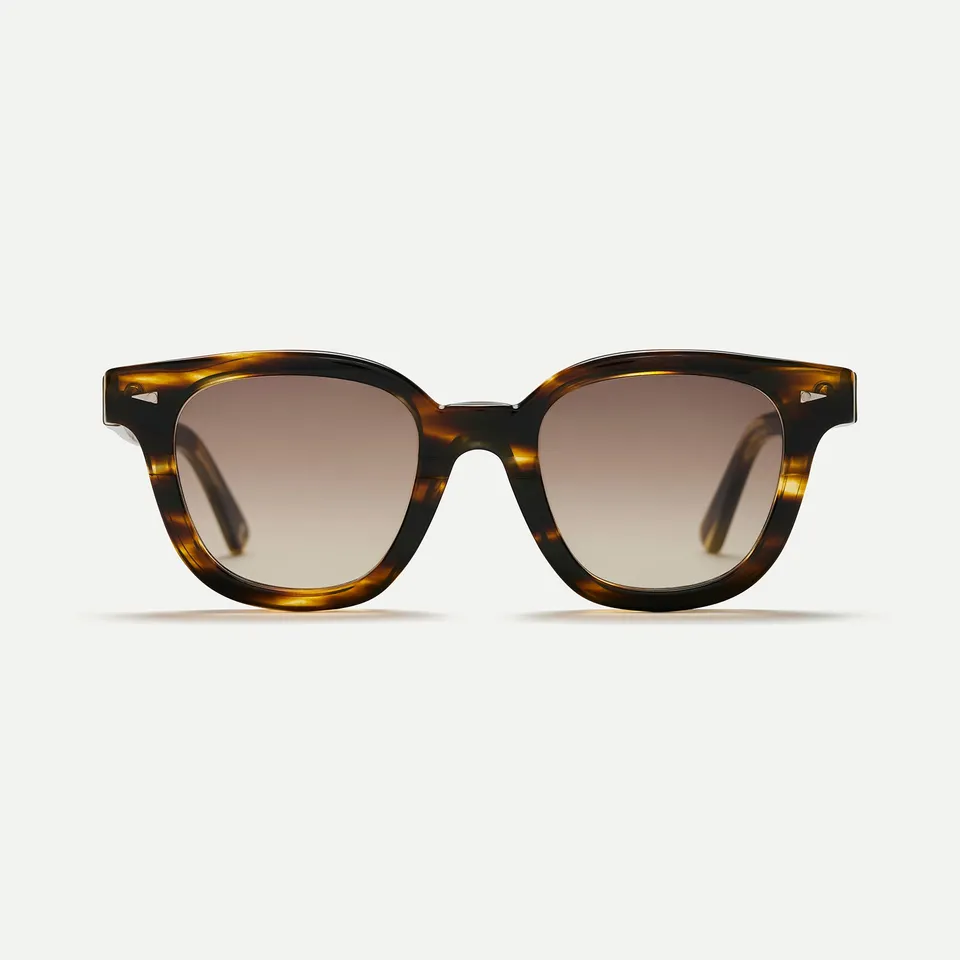 AHLEM Bonne Nouvelle occhiali da sole giallo fumo