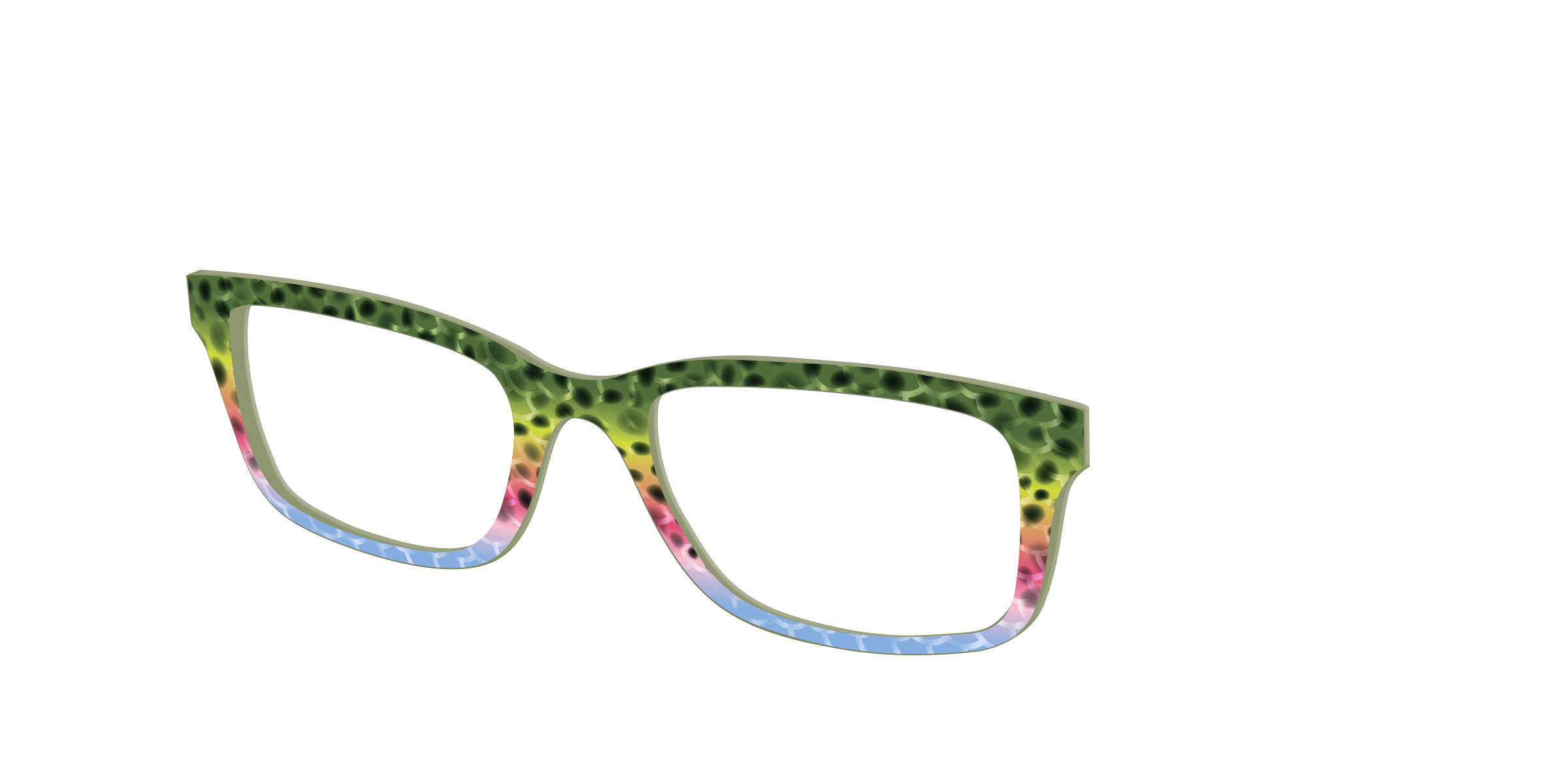 Pair Eyewear Design Tops Freshwater Trout Scales top 579