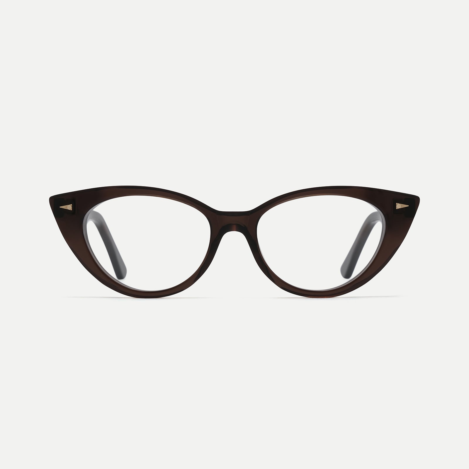 AHLEM Gambetta occhiali da vista cat eye rosa antico