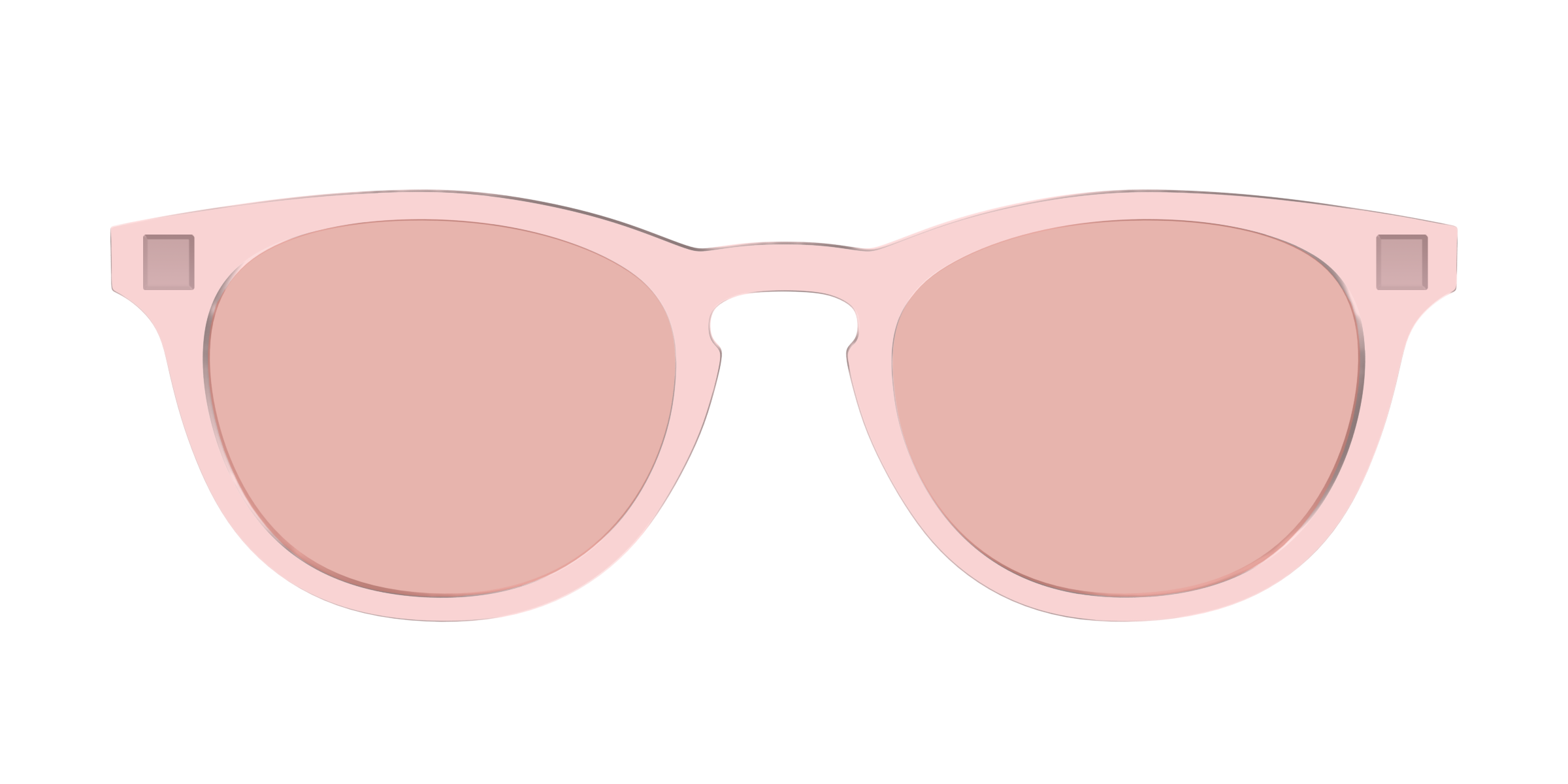 Pair Eyewear Design Tops Pink Crystal top rosa 269