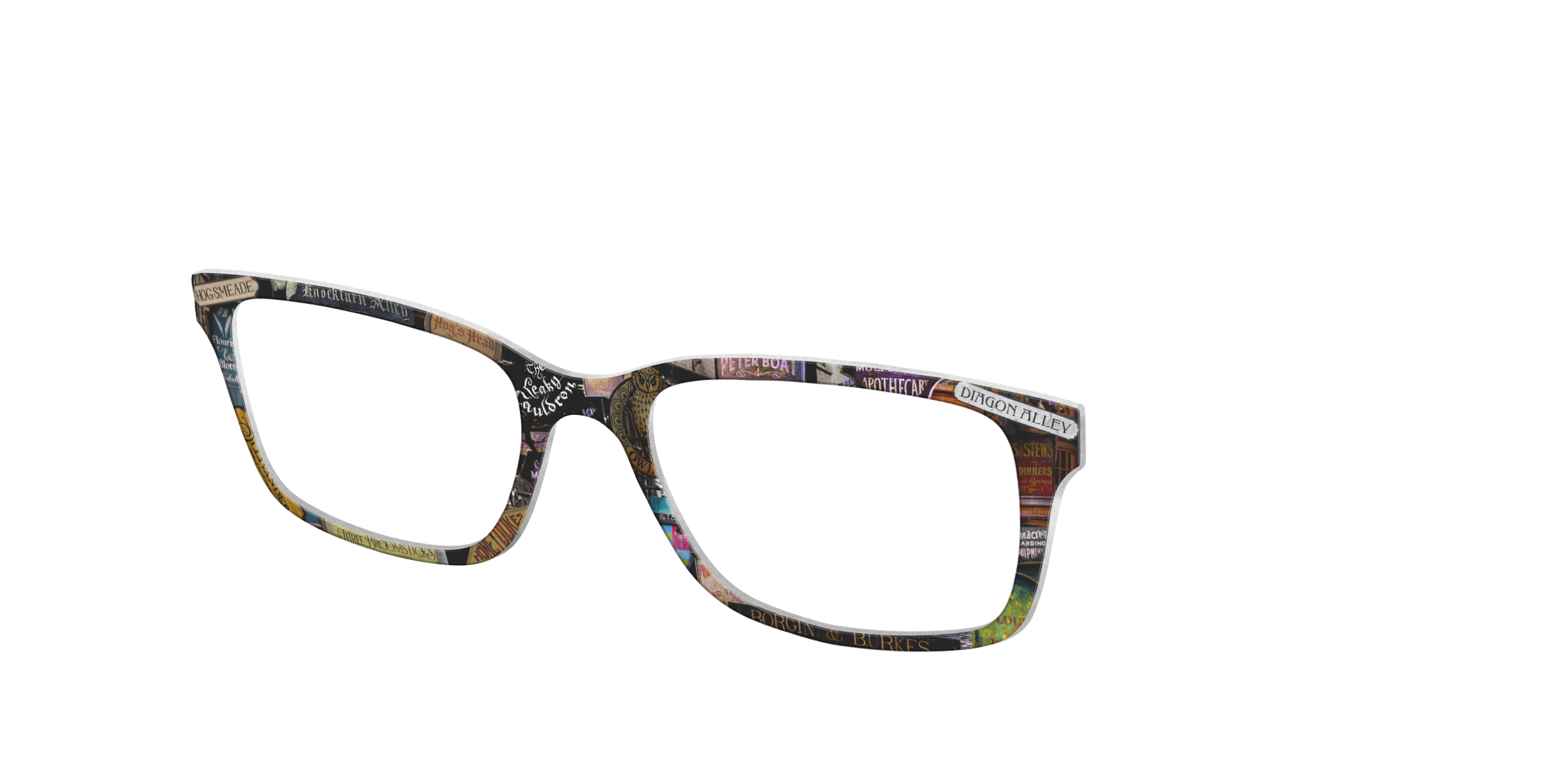 Pair Eyewear Wizarding Shops top frame Cedro marrone