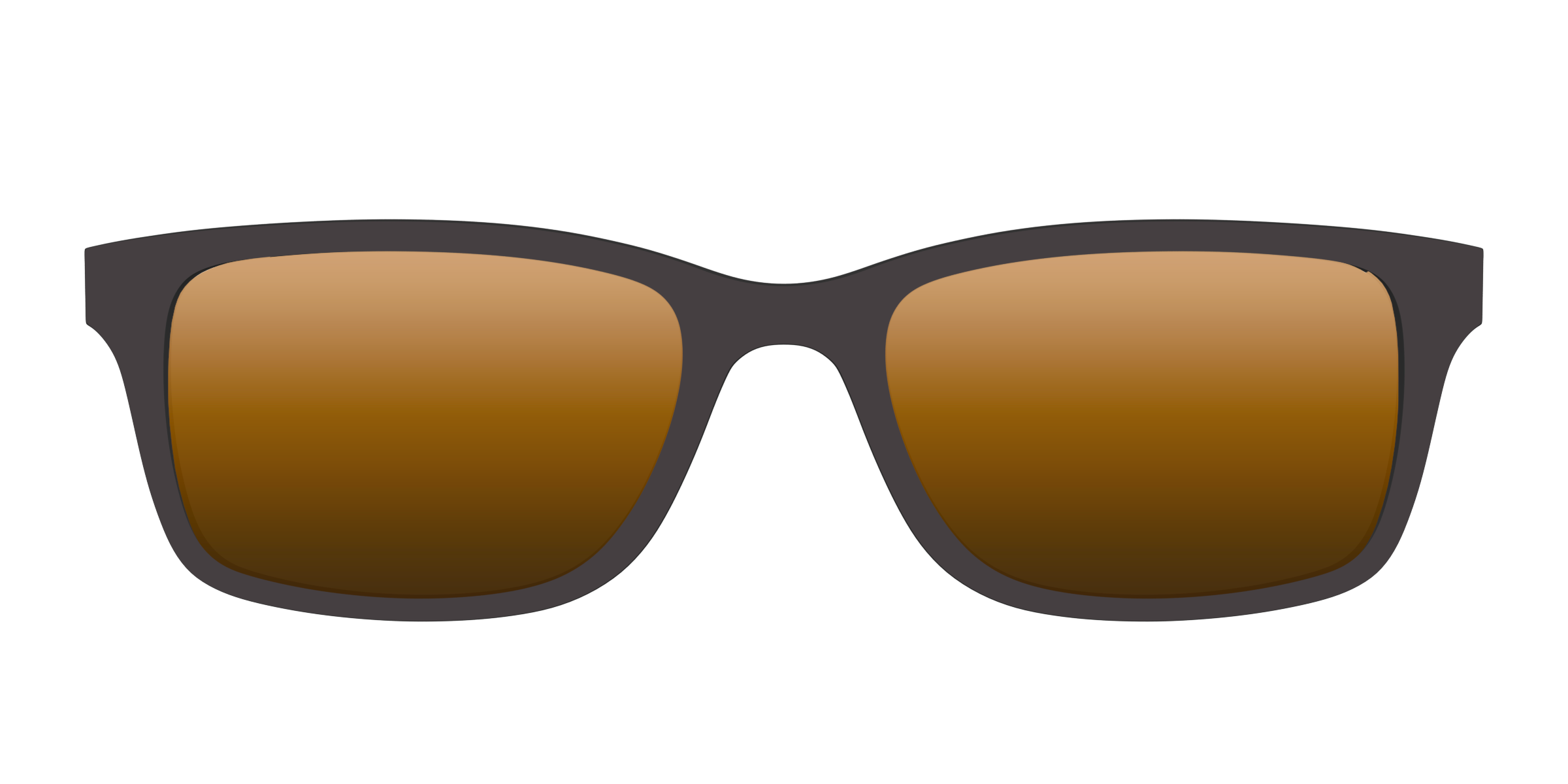 Pair Eyewear Sun Tops The Polarized Gold Reflective Sun Top sole