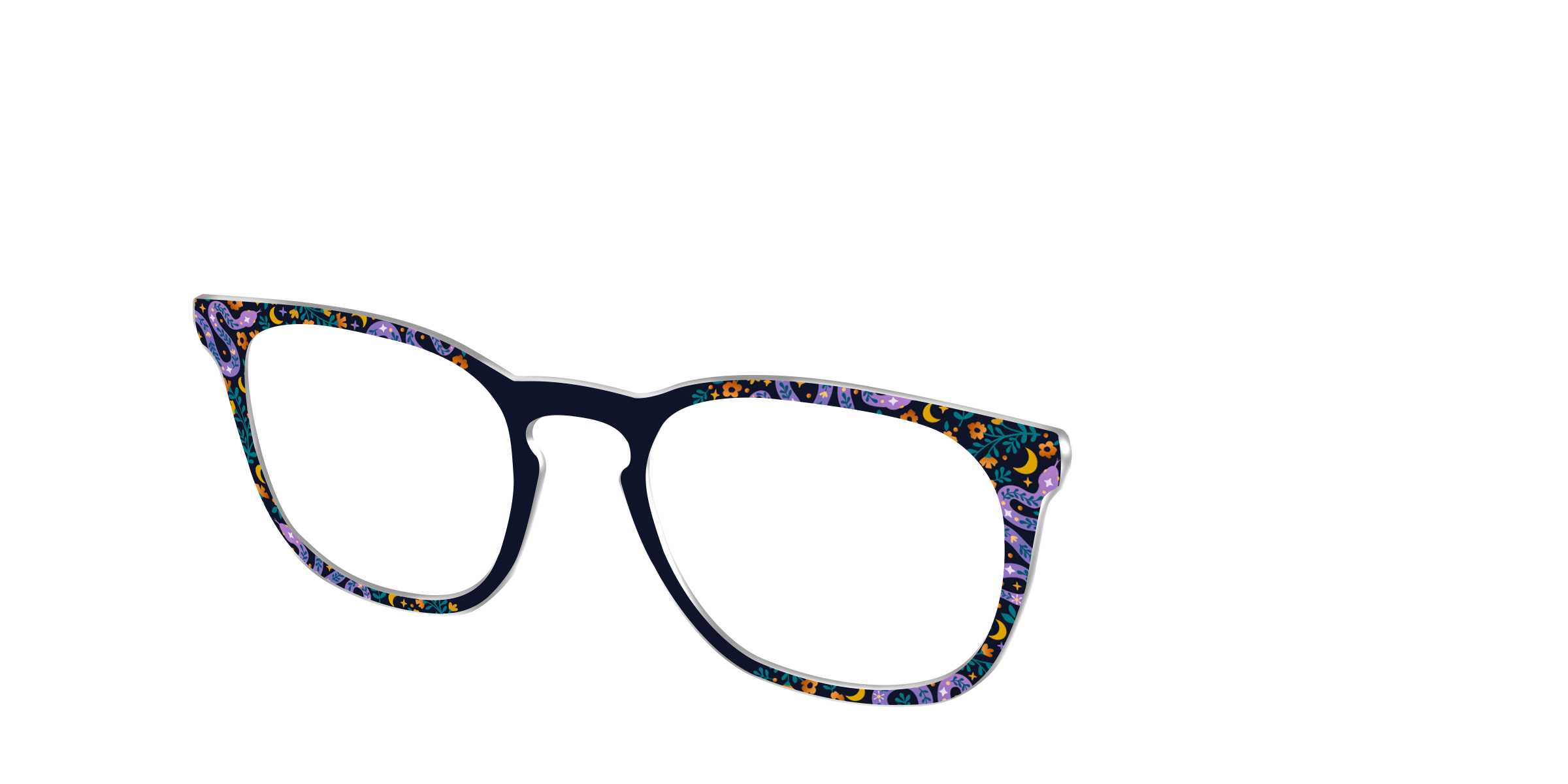 Pair Eyewear Vesper Serpents top frame Cedro nero