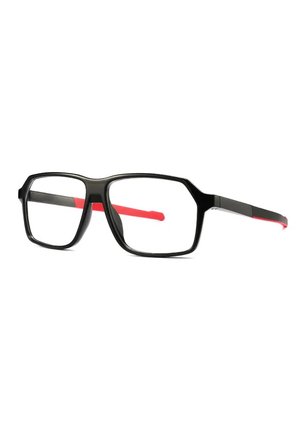 Ouyuan OY82005 occhiali da vista TR90 oversize bicolore