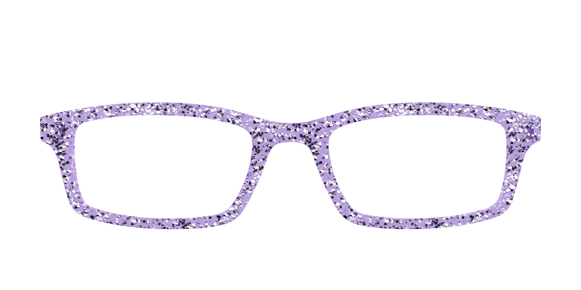 Pair Eyewear Solid Tops The Lavender Sparkle top magnetico lilla glitter