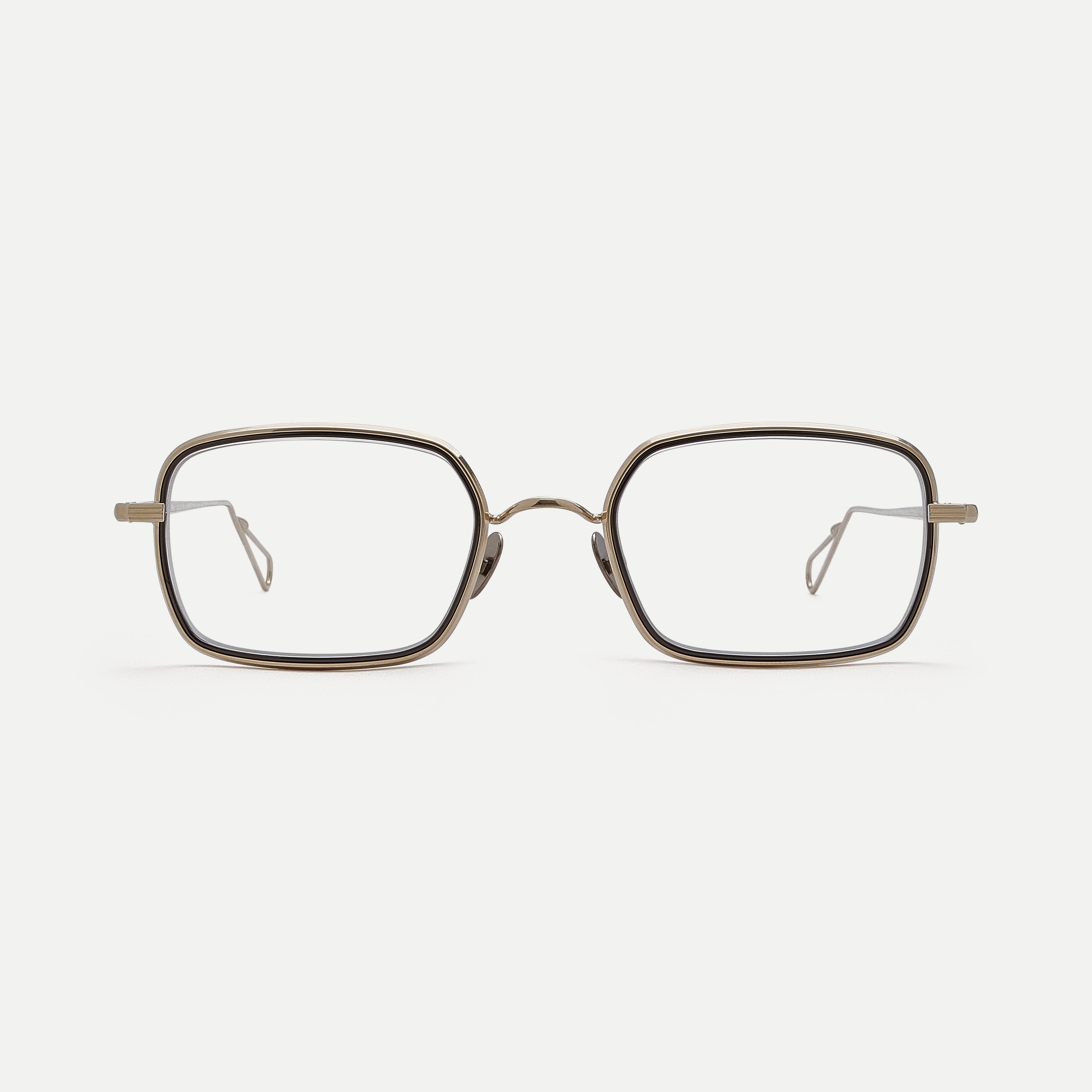 Ahlem Paris 02 occhiali da vista Champagne oro 22k