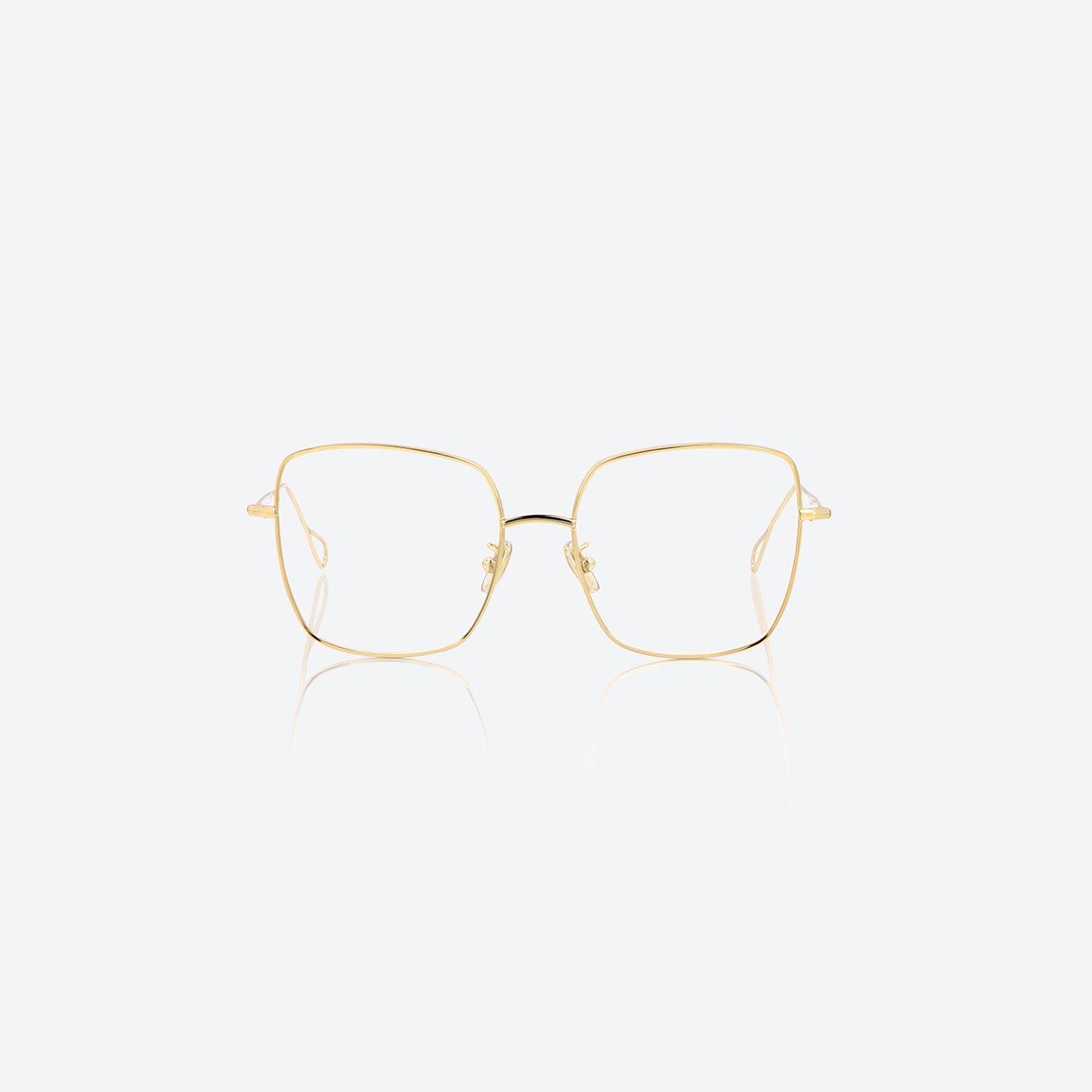 Monokol Burbon MK150 C1 occhiali da vista quadrati oro