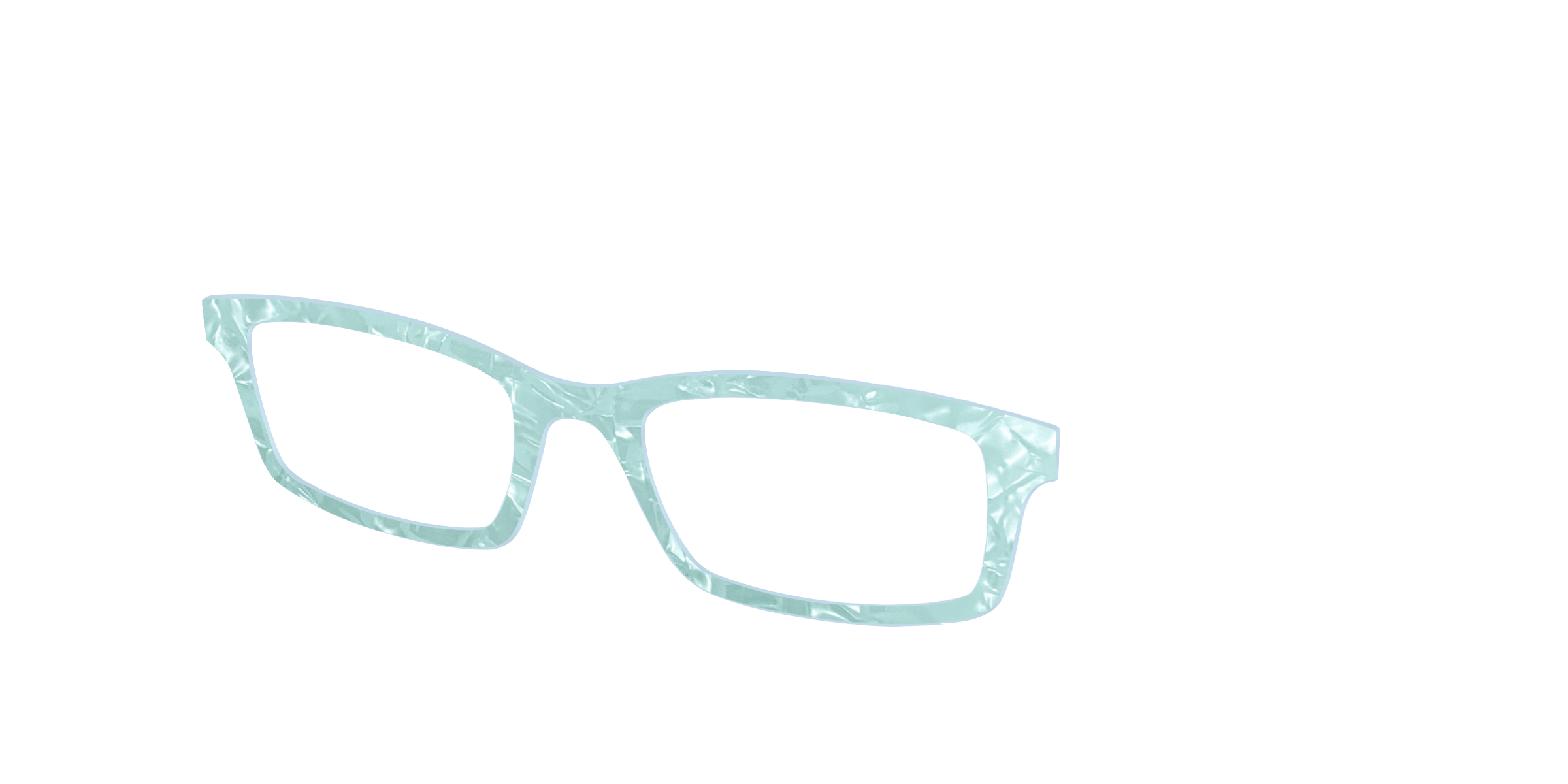 Pair Eyewear Design Tops Aquamarine Pearl Marble top magnetico