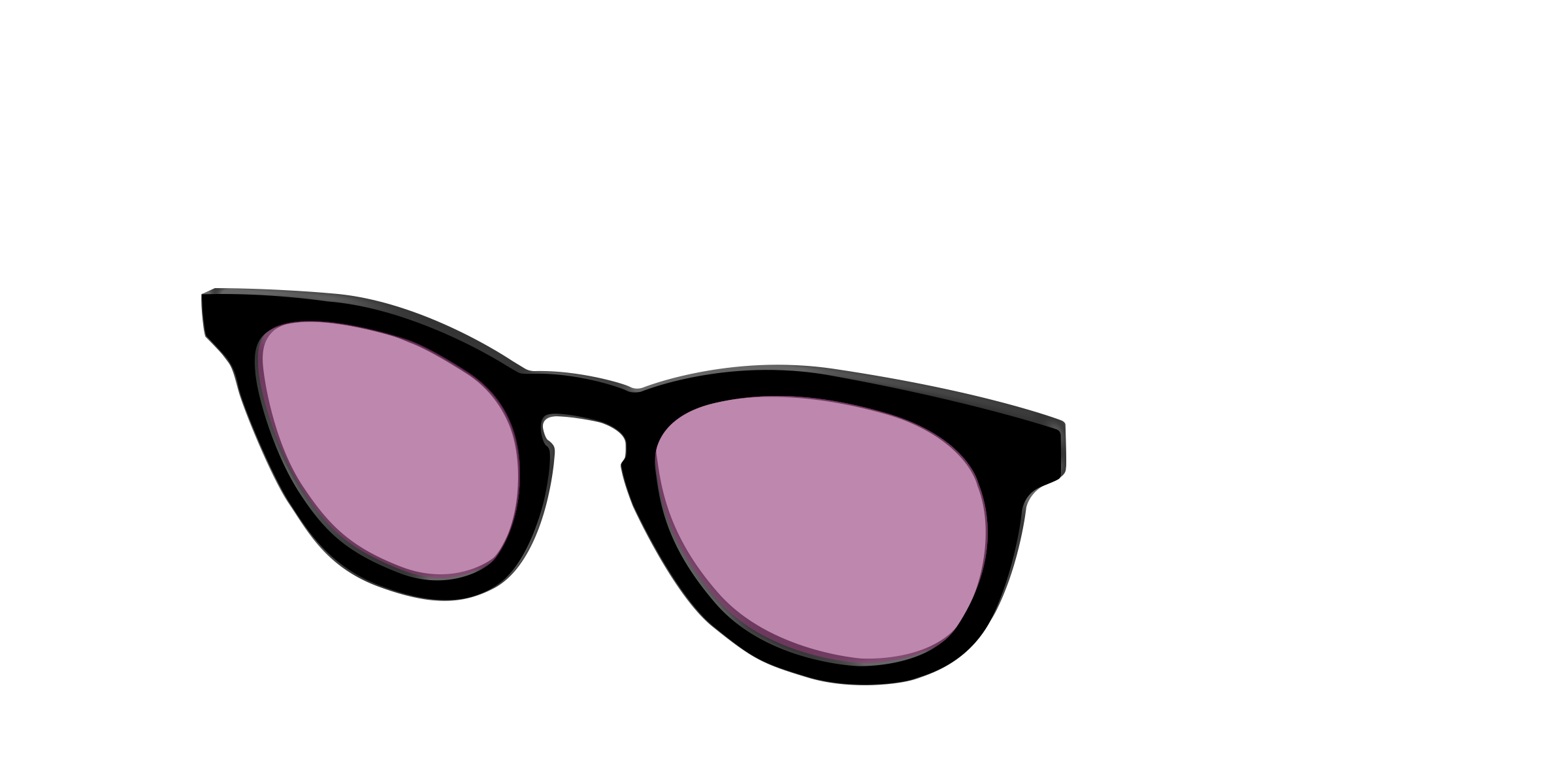 Pair Eyewear Performance Series Black Pink Racquet Sport clip sport