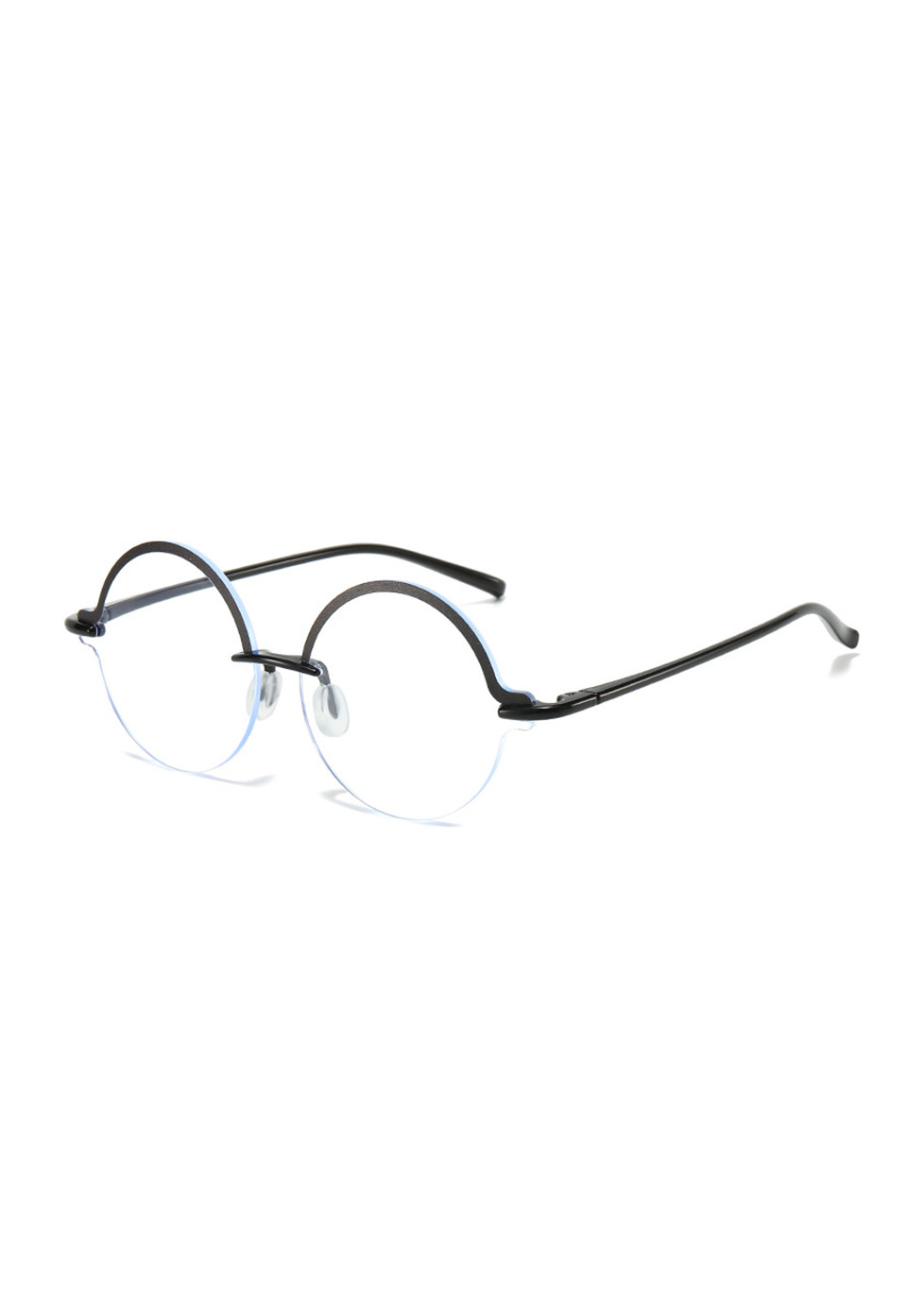 Ouyuan Reading Glasses 2026651 occhiali lettura rotondi luce blu