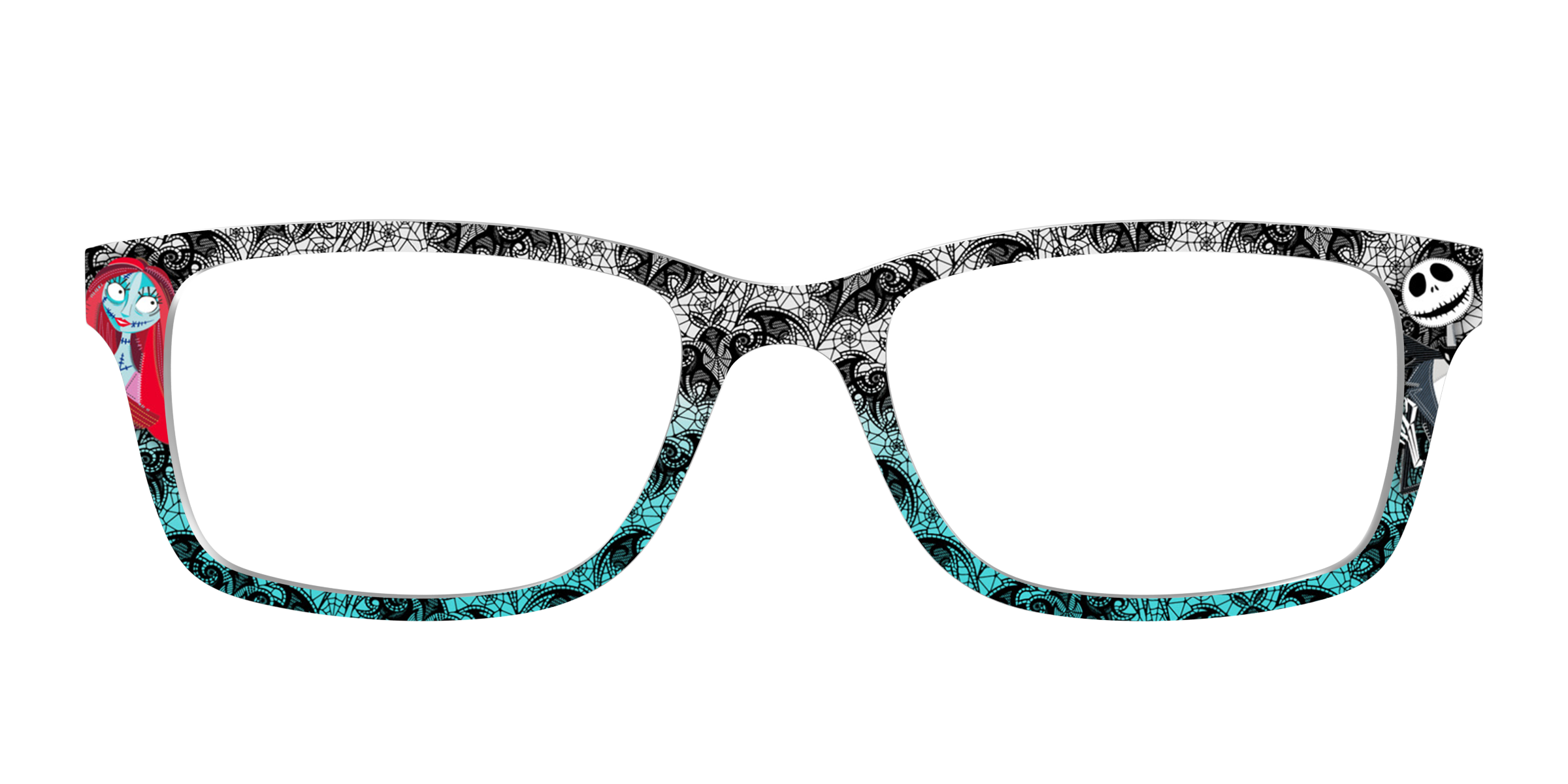Pair Eyewear Collabs Jack Sally Together Forever top nero