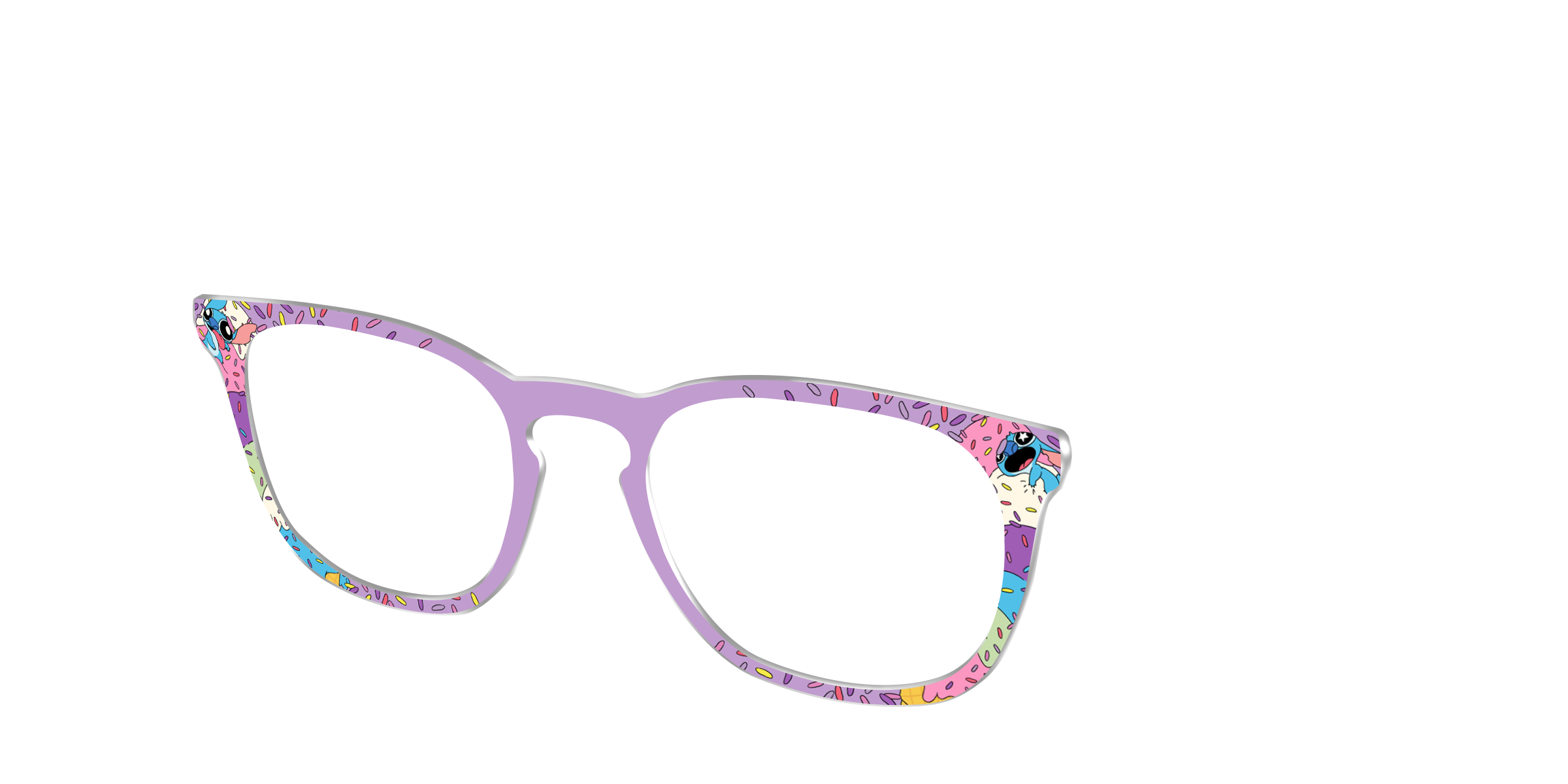 Pair Eyewear Collabs Stitch's Sugar Rush top occhiali DY99