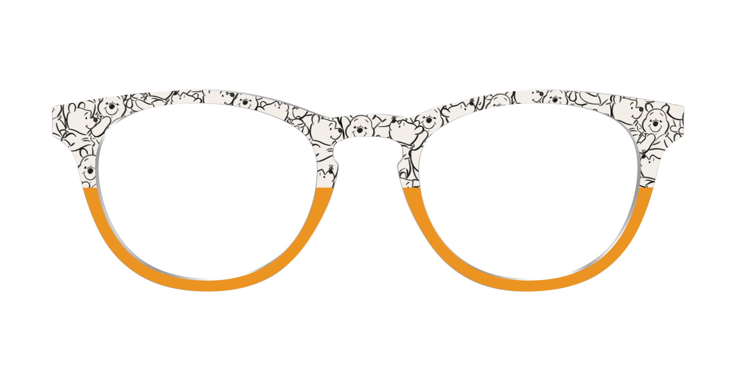 Pair Eyewear Collabs Winnie Pooh Top Occhiali Giallo
