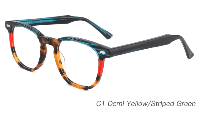 Ouyuan NOA23015 montatura occhiali acetato estiva