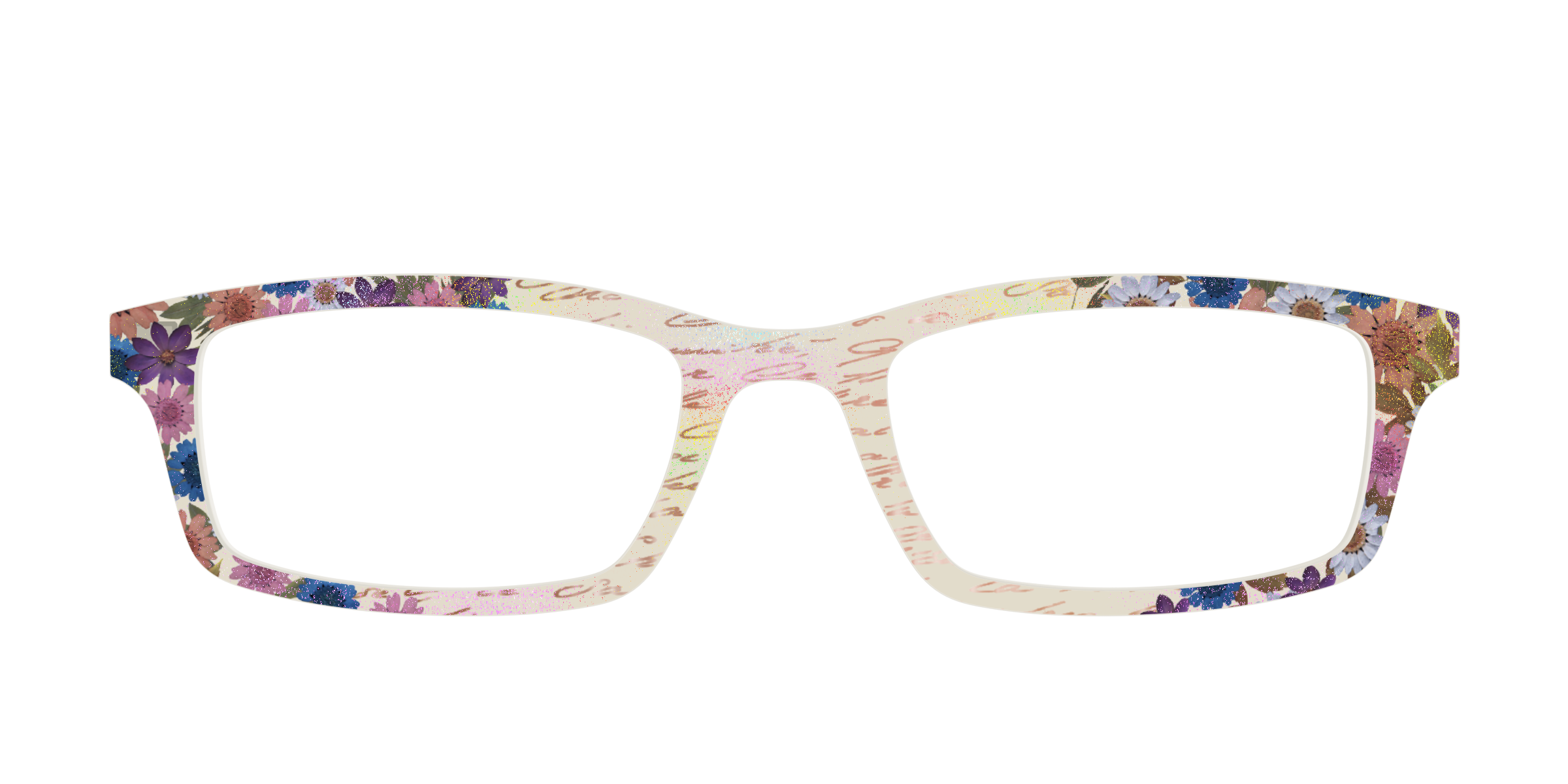 Pair Eyewear Design Tops Pressed Flowers Foil top fiori 587